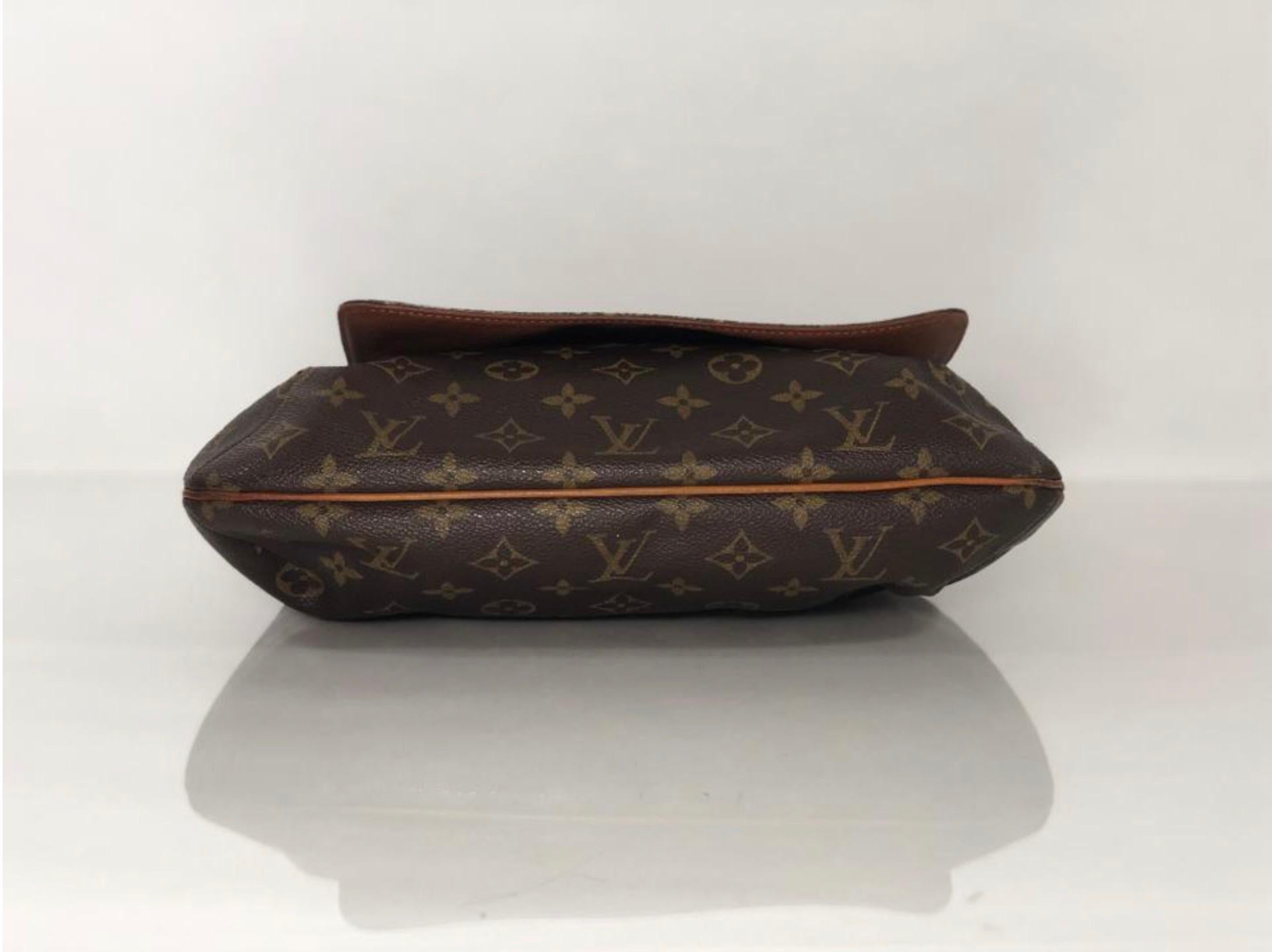  Louis Vuitton Monogram Musette Salsa GM Crossbody Shoulder Handbag For Sale 1