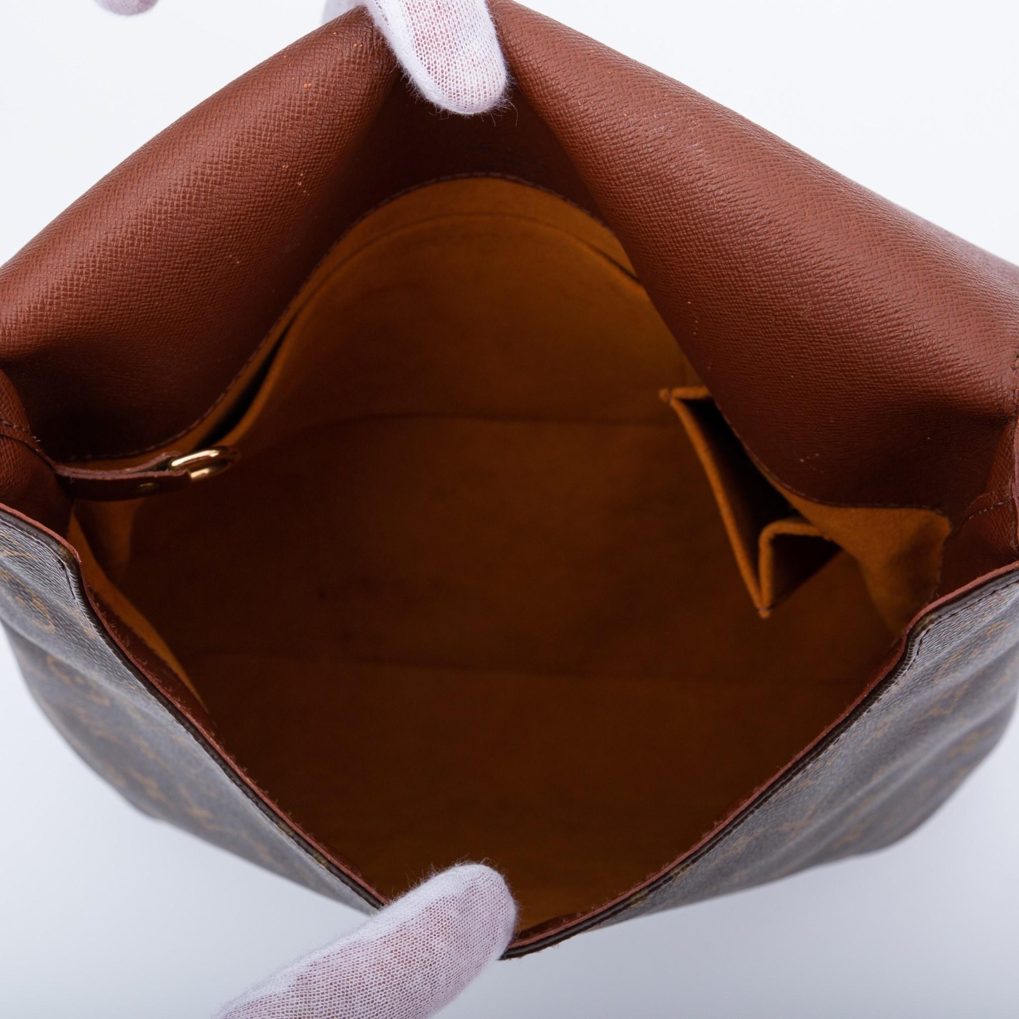 Brown Louis Vuitton Monogram Musette Salsa GM Messenger Bags For Sale