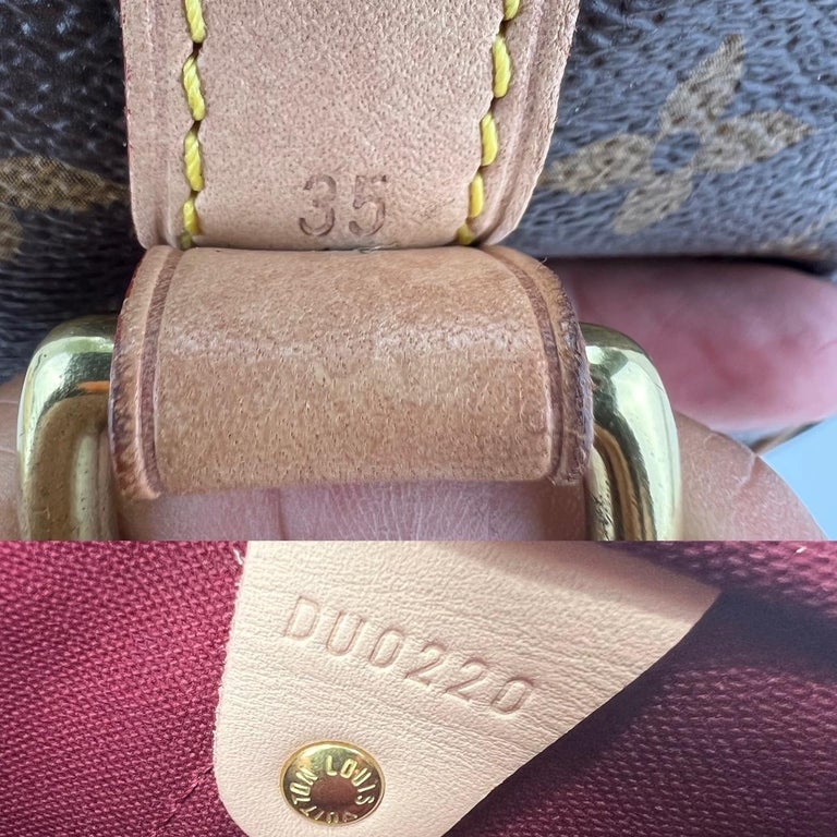 Louis Vuitton Monogram MY LV Heritage Speedy Bandouliere 35 Shoulder Bag Insert  6