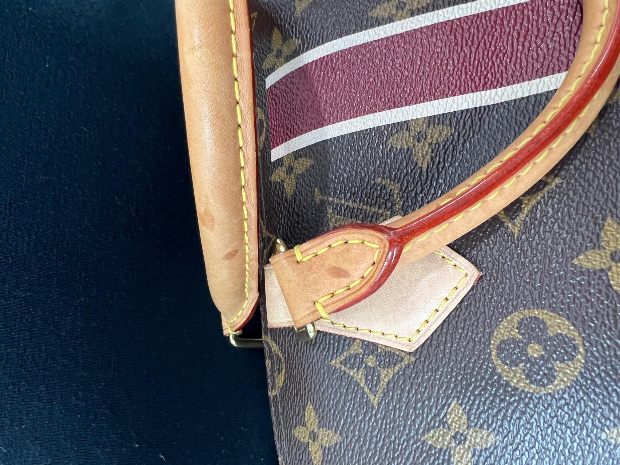Women's Louis Vuitton Monogram MY LV Heritage Speedy Bandouliere 35 Shoulder Bag Insert 