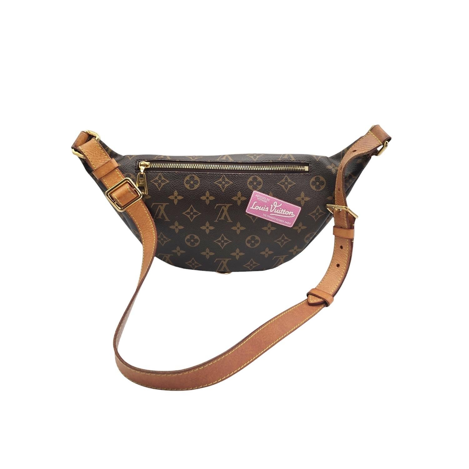 Black Louis Vuitton Monogram My LV World Tour Bumbag For Sale