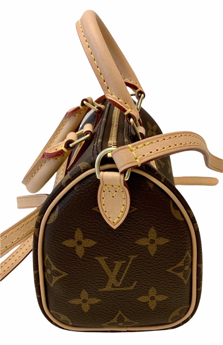 Louis Vuitton Monogram Nano Speedy Bag at 1stDibs