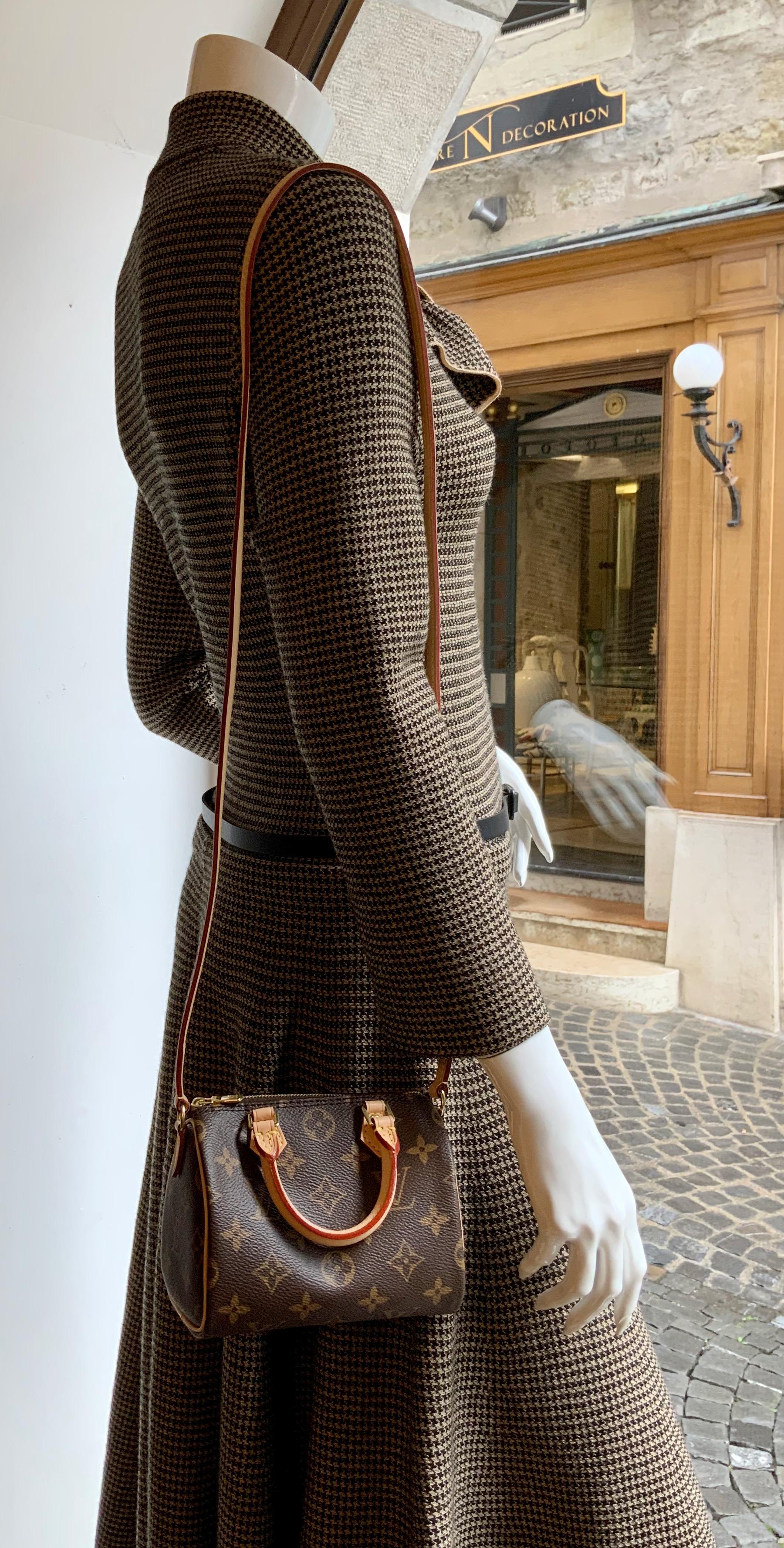 Louis Vuitton Monogram Nano Speedy Bag In Excellent Condition In Geneva, CH