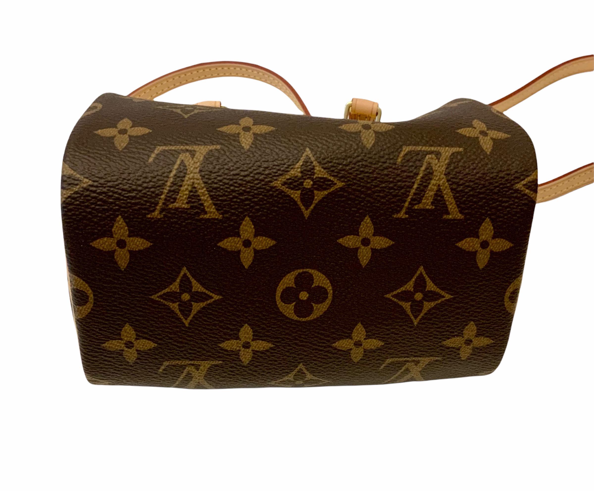 Women's or Men's Louis Vuitton Monogram Nano Speedy Bag