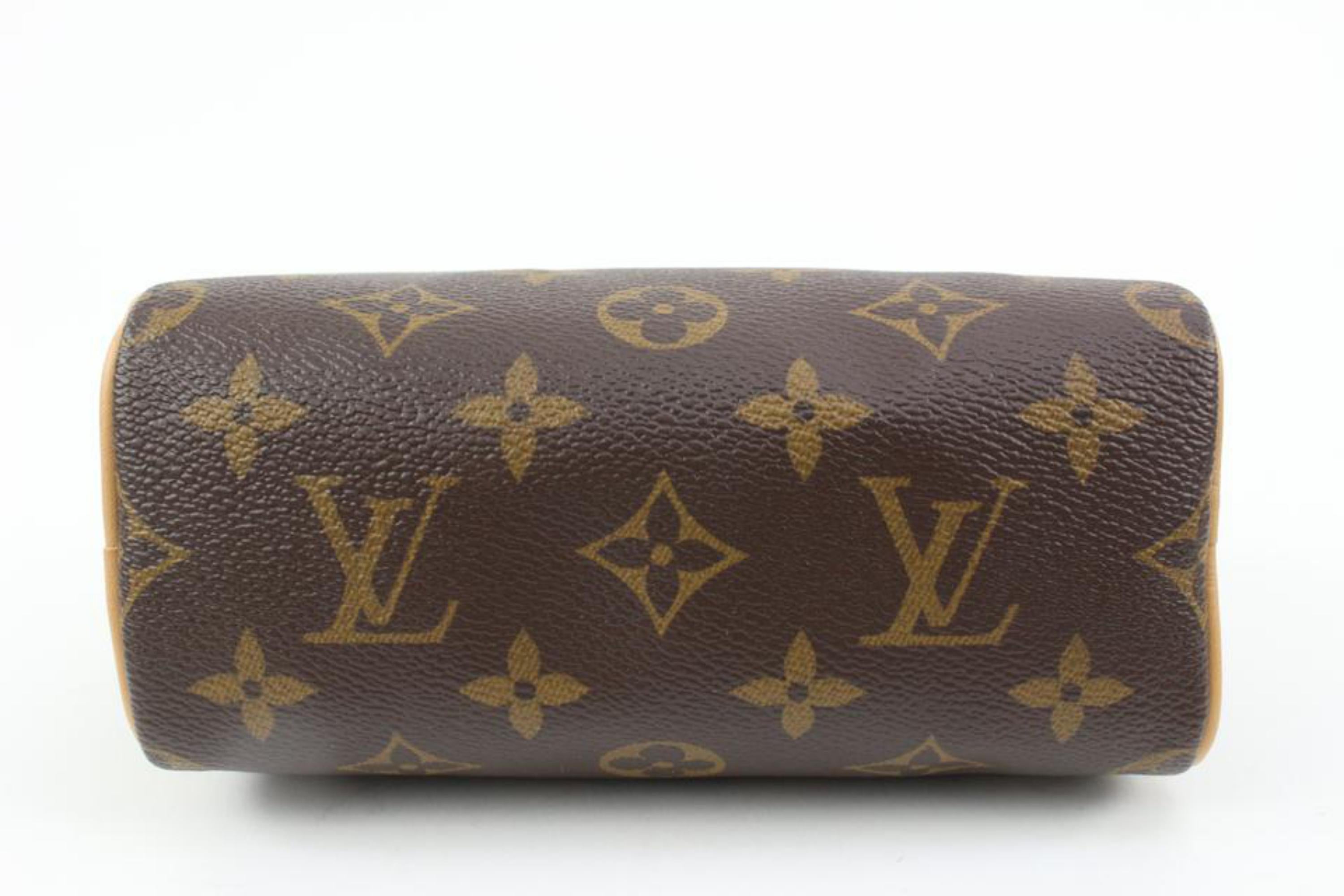 Louis Vuitton Monogram Nano Speedy Bandouliere 32lk37s For Sale 1