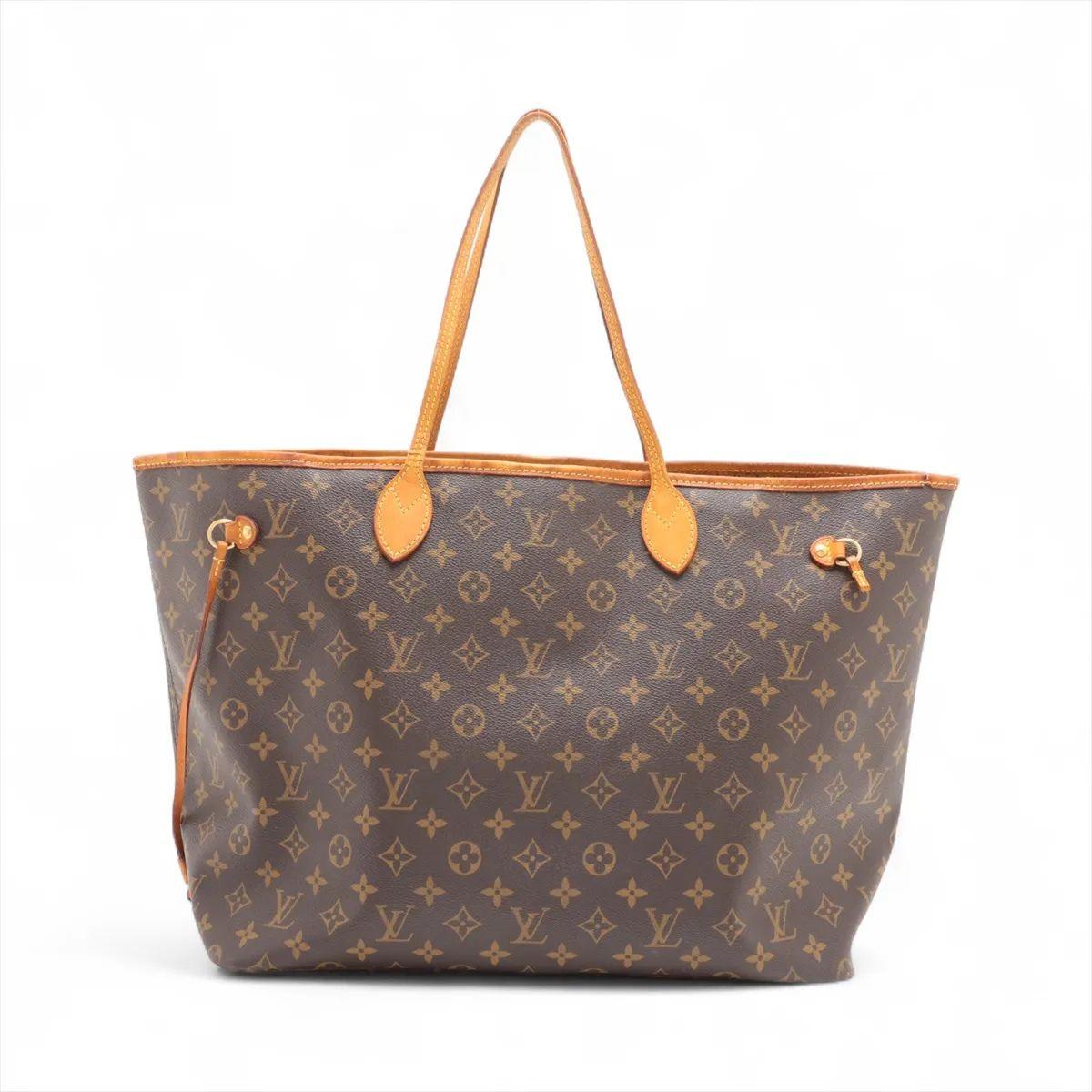 Louis Vuitton Monograma Neverfull GM Gris en venta