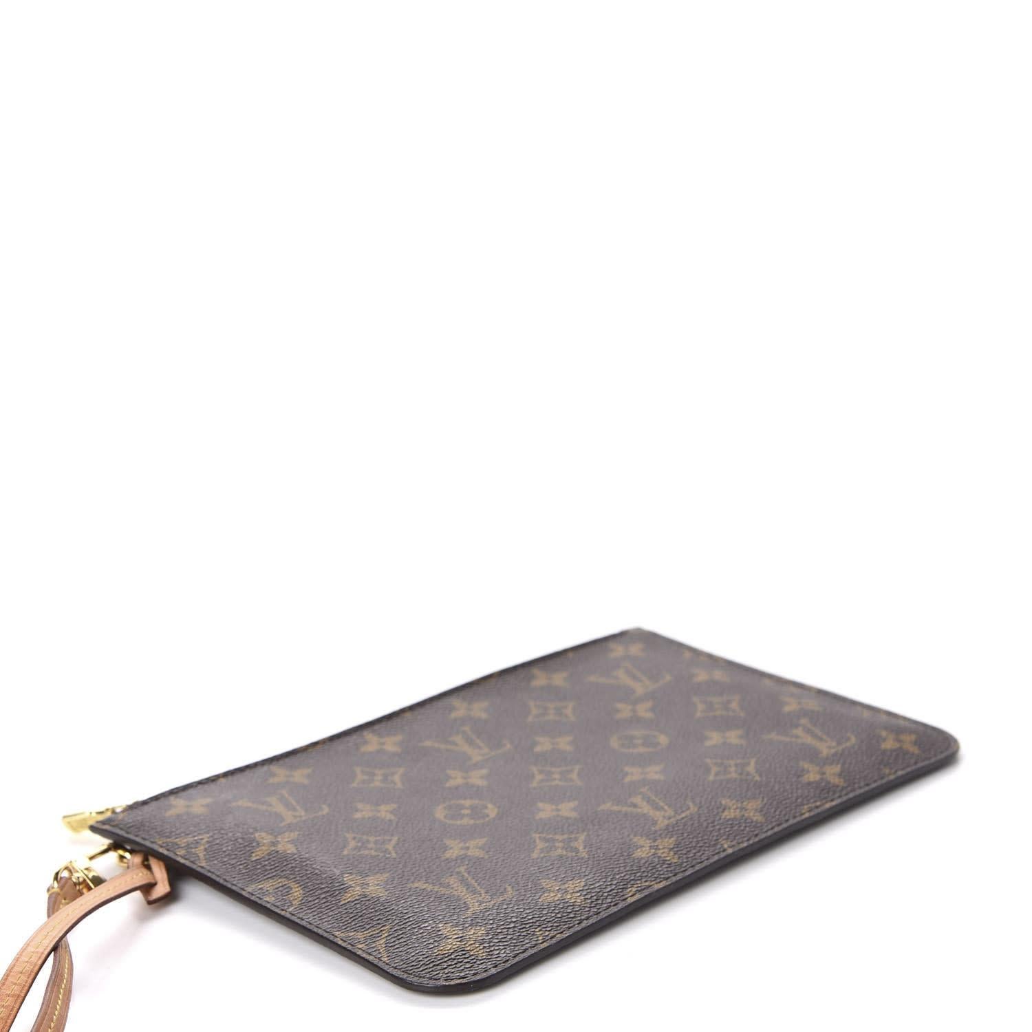 Louis Vuitton Monogram Neverfull GM Pochette In Excellent Condition For Sale In Montreal, Quebec