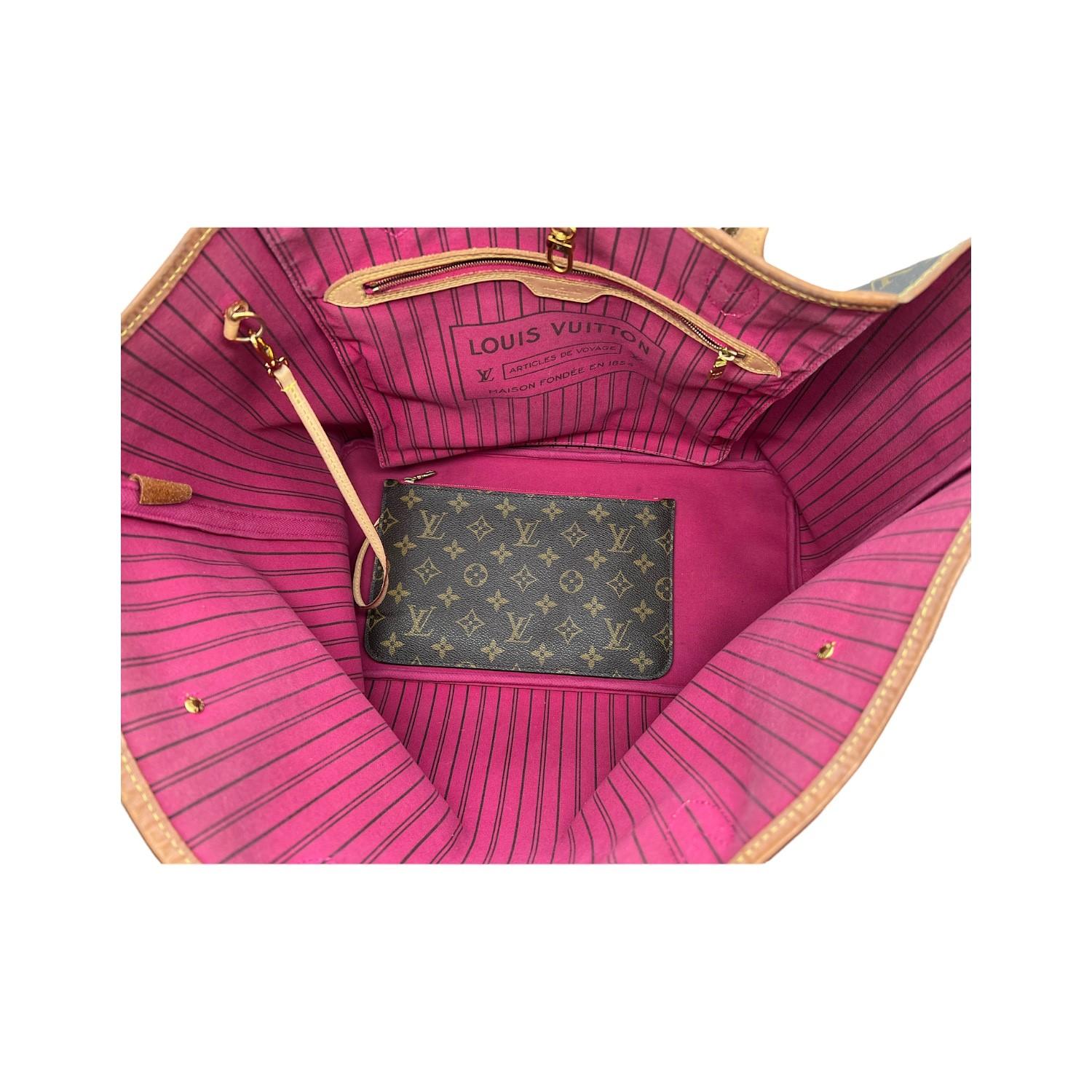 Louis Vuitton Monogram Neverfull GM & Pouch 1