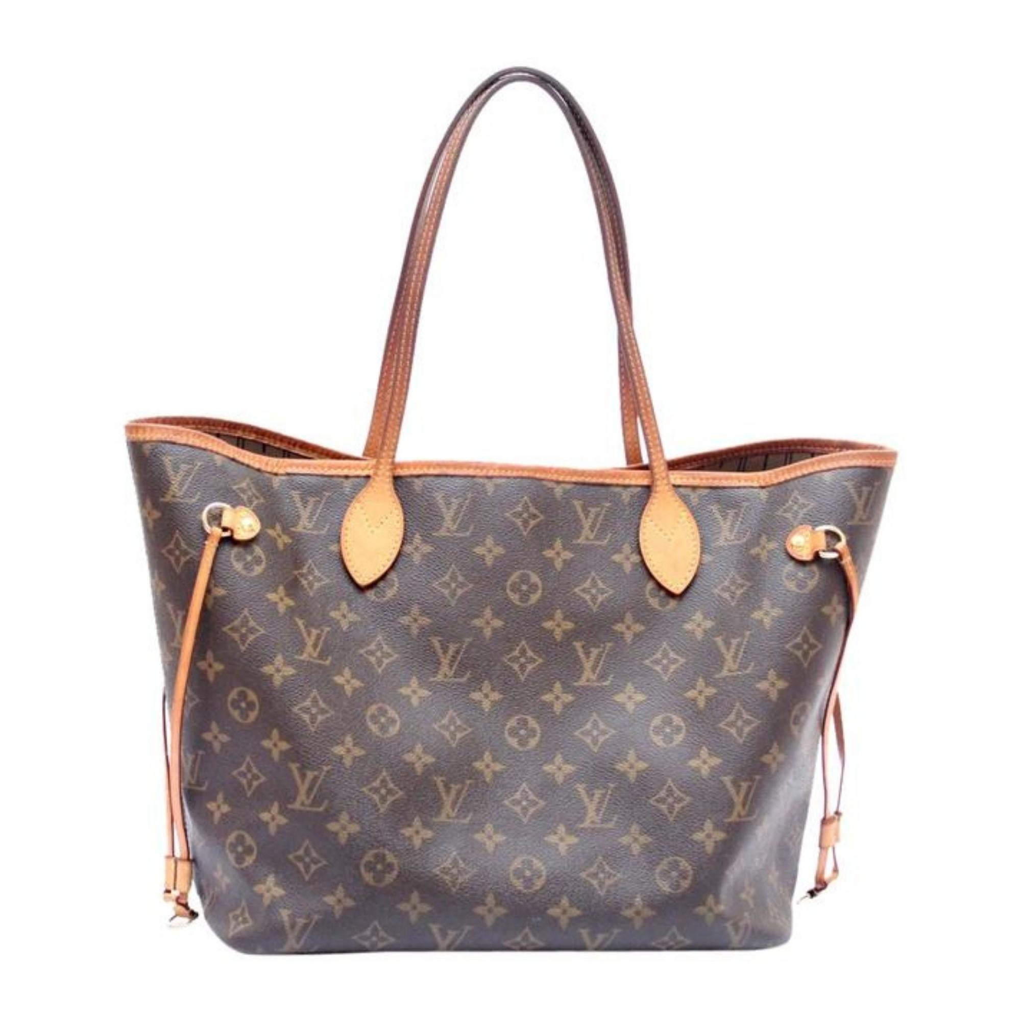 USED Louis Vuitton Monogram Spring In The City Neverfull MM GM