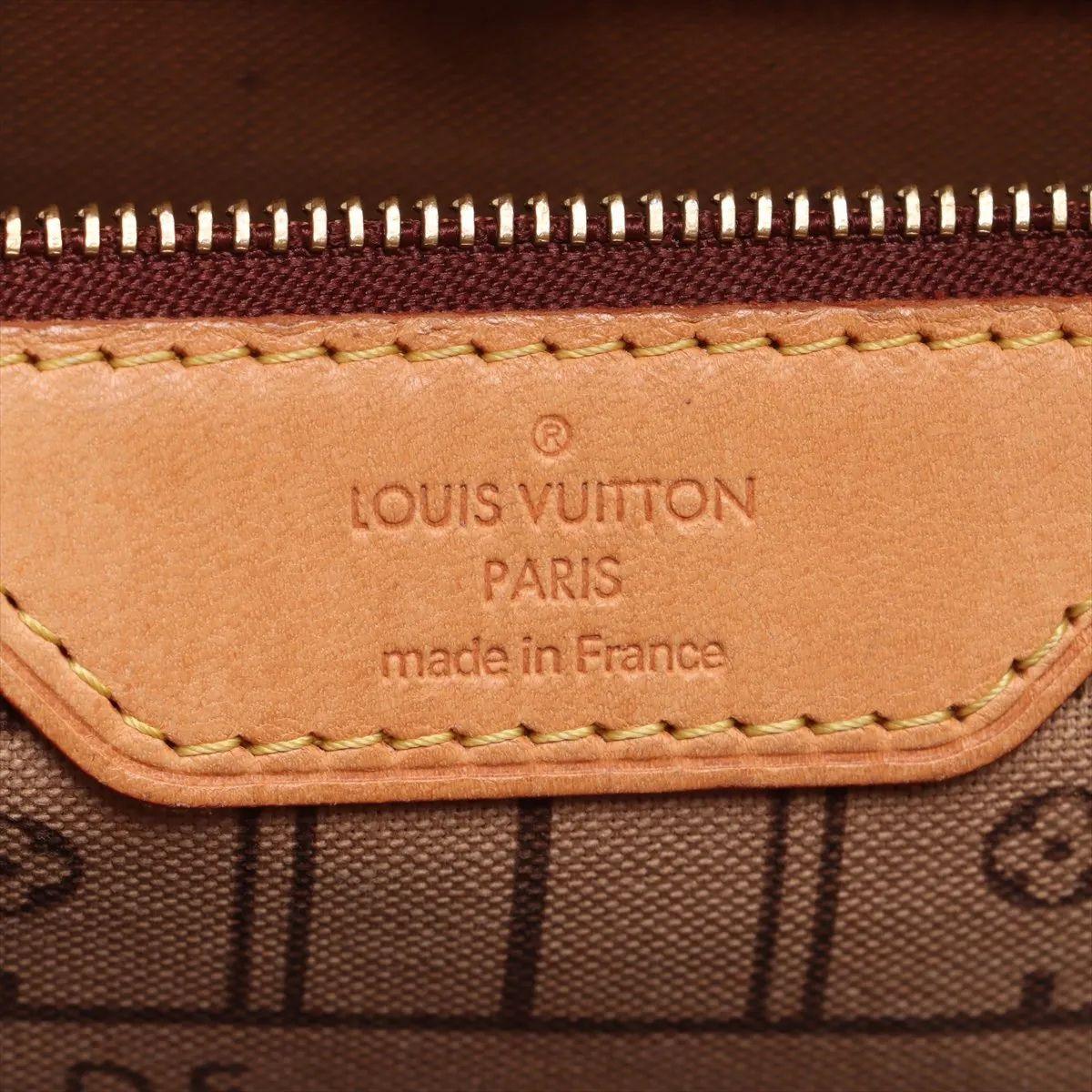 Louis Vuitton Neverfull MM Monogrammiertes Monogramm im Angebot 5