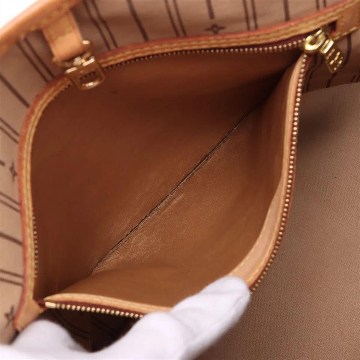 Louis Vuitton Neverfull MM Monogrammiertes Monogramm im Angebot 4
