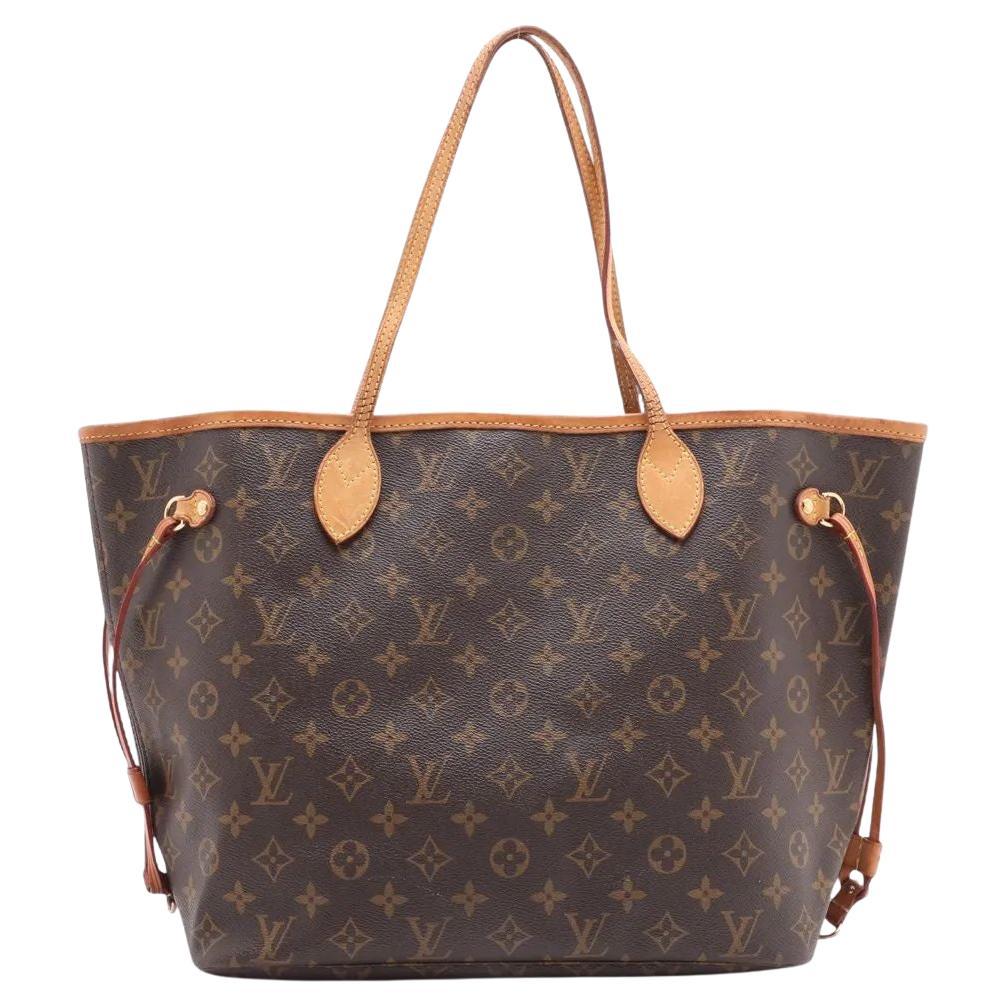 Louis Vuitton Neverfull MM Monogrammiertes Monogramm im Angebot