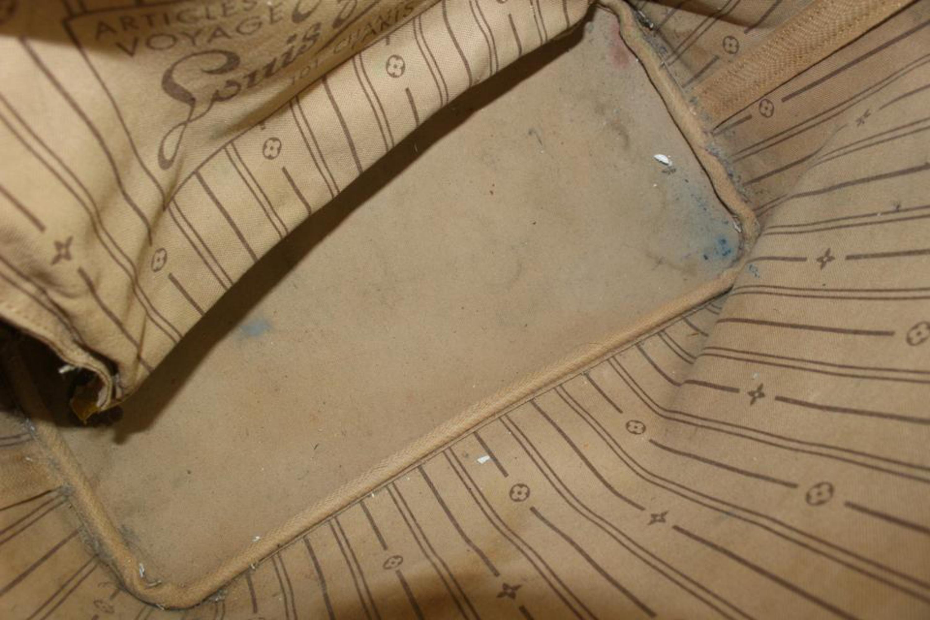 Louis Vuitton Monogram Neverfull MM Tote Bag 1LV818A 2