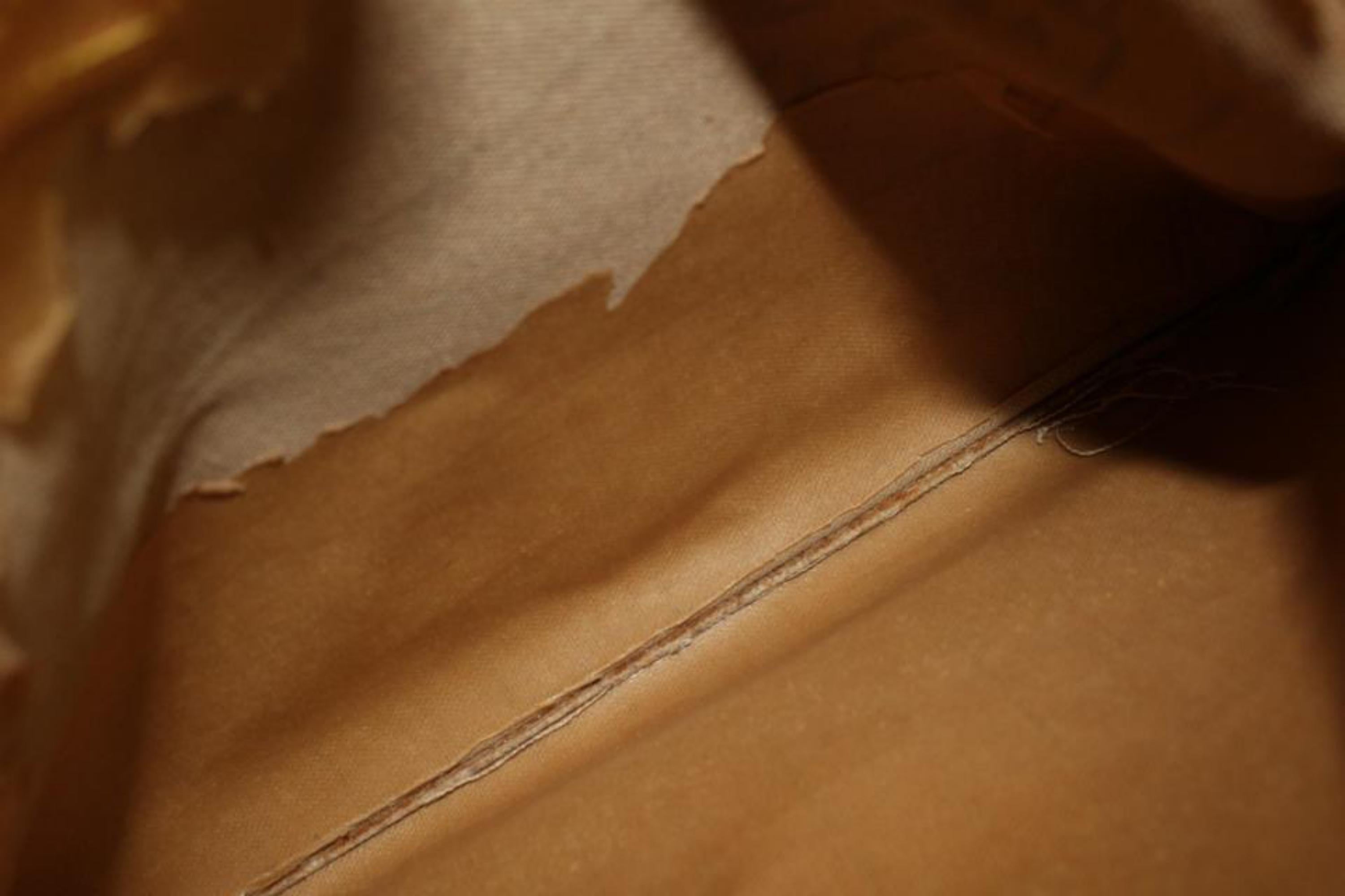 Louis Vuitton Neverfull MM Tote Bag mit Monogramm 4lz719s (Braun) im Angebot
