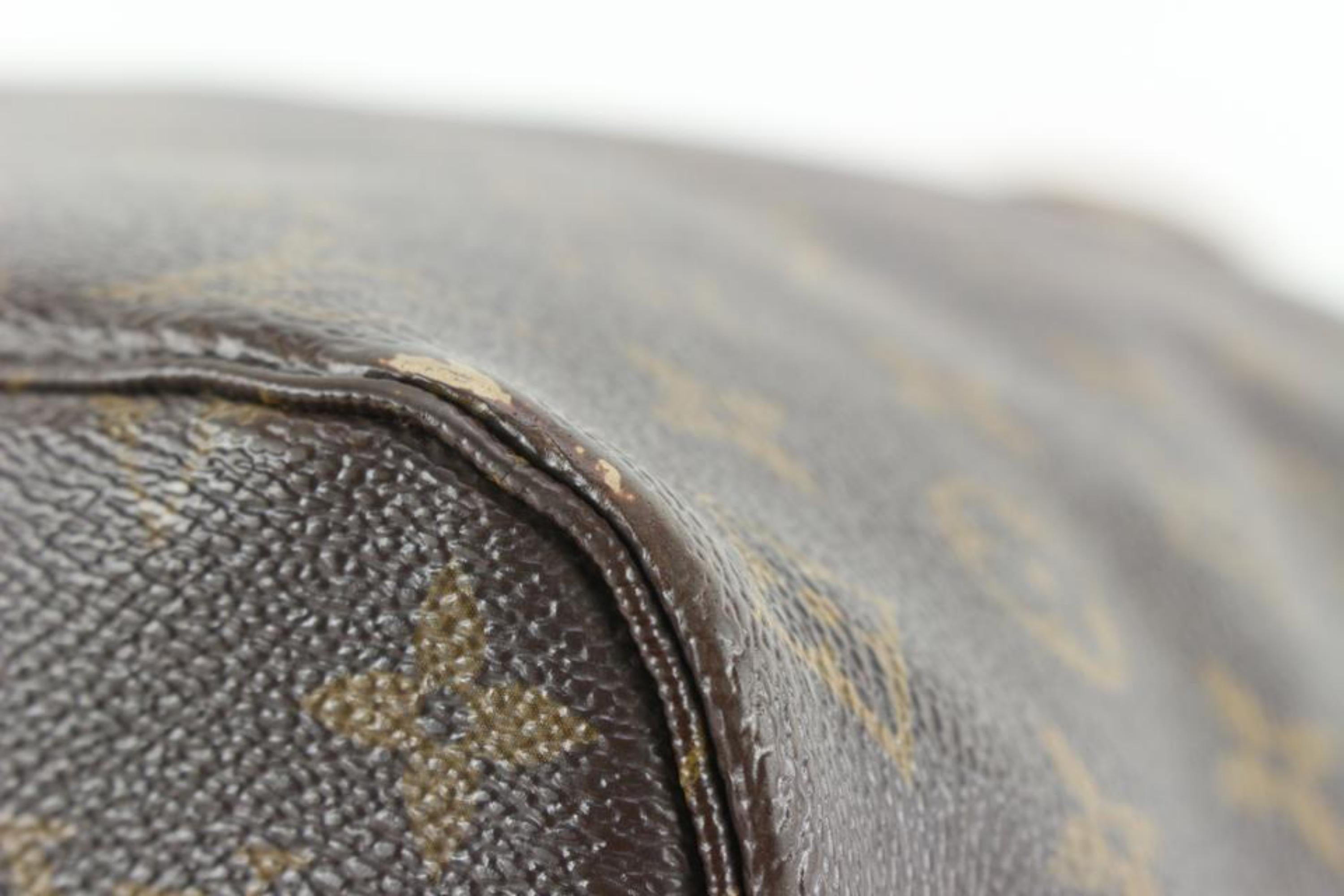 Louis Vuitton Neverfull MM Tote Bag mit Monogramm 4lz719s im Angebot 2