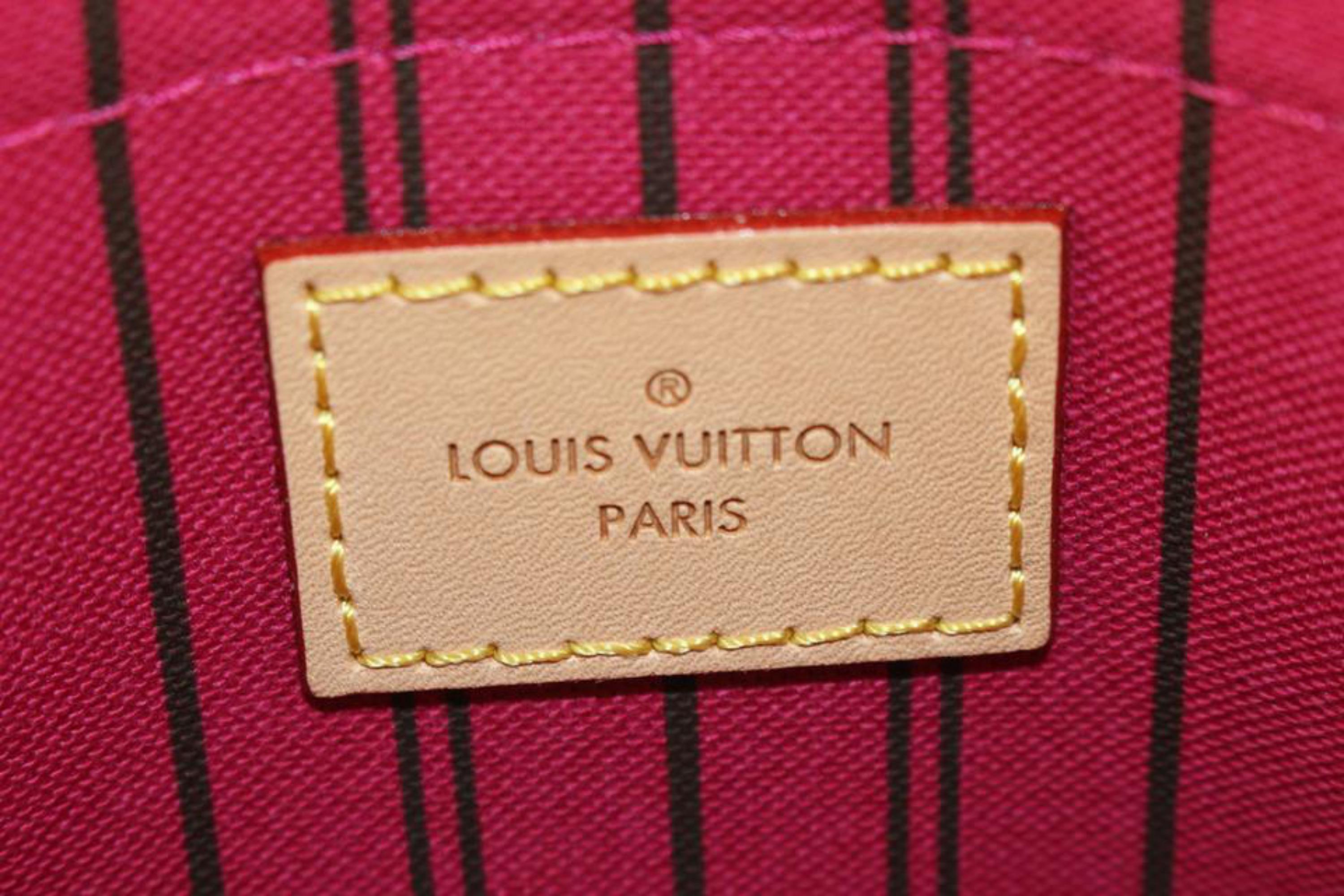 Louis Vuitton Monogram Neverfull Pochette MM or GM 1lz89s 5
