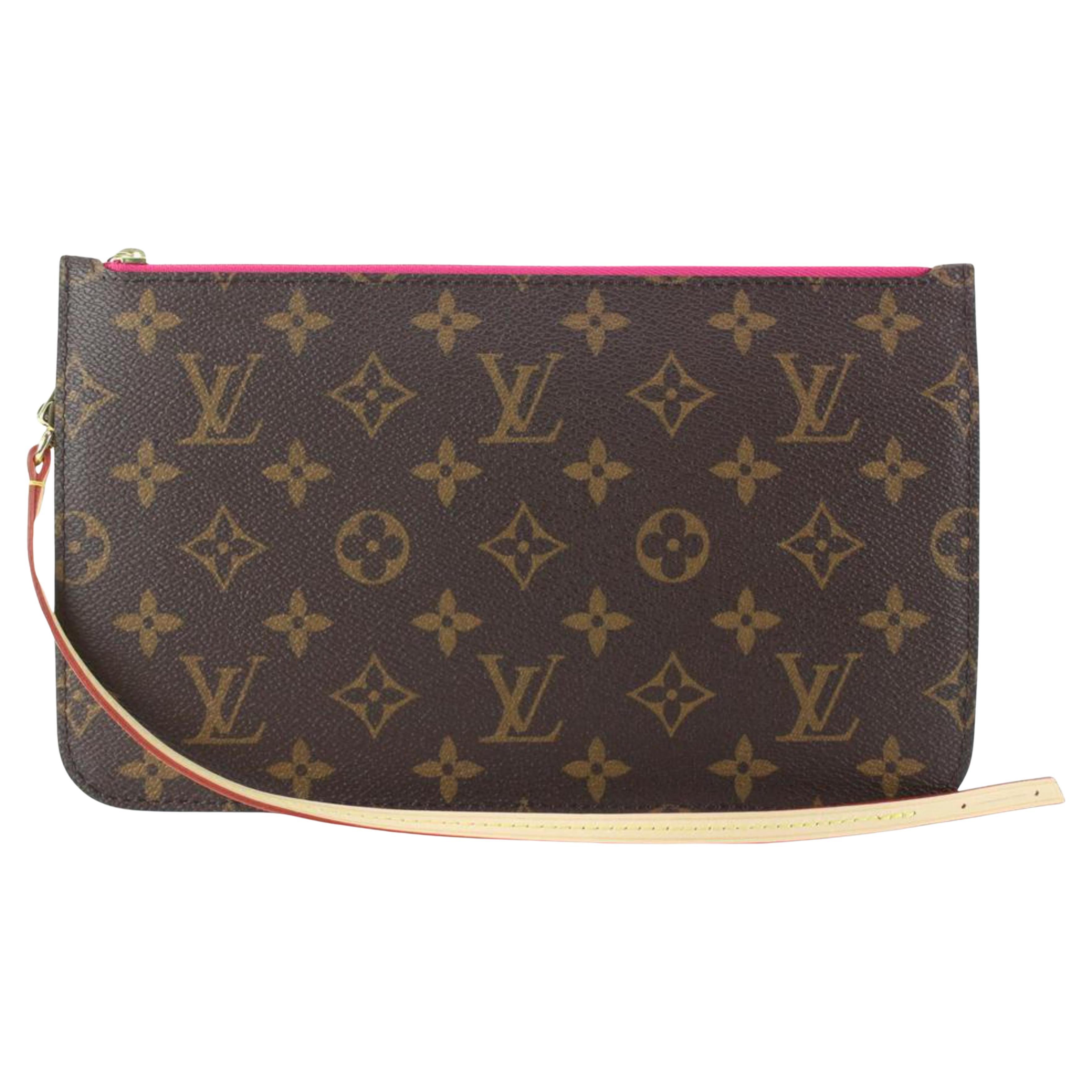 Louis Vuitton Monogram Neverfull Pochette MM or GM 1lz89s