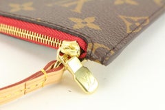 Louis Vuitton Monogram Neverfull Pochette MM or GM 7lk89s