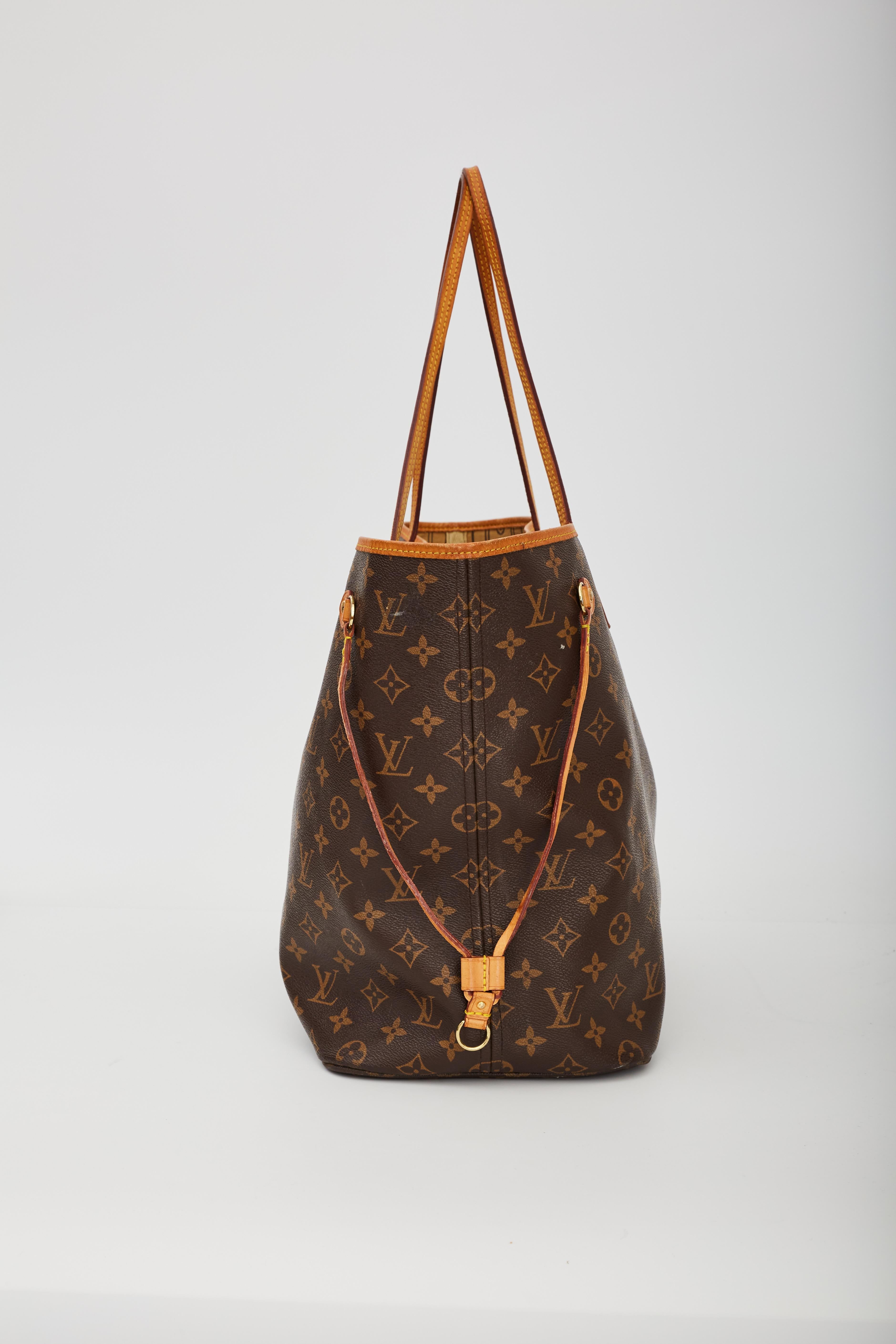 Neverfull Tote GM (2009) von Louis Vuitton mit Monogramm (Braun)