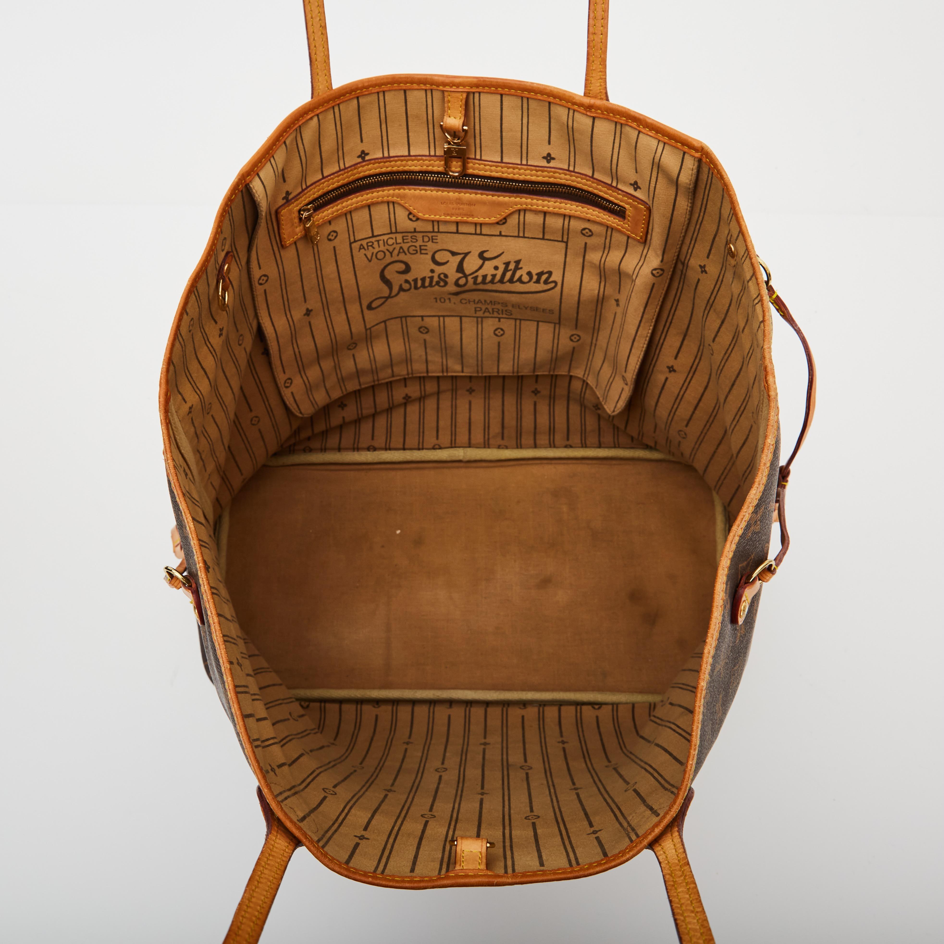 Neverfull Tote GM (2009) von Louis Vuitton mit Monogramm 1
