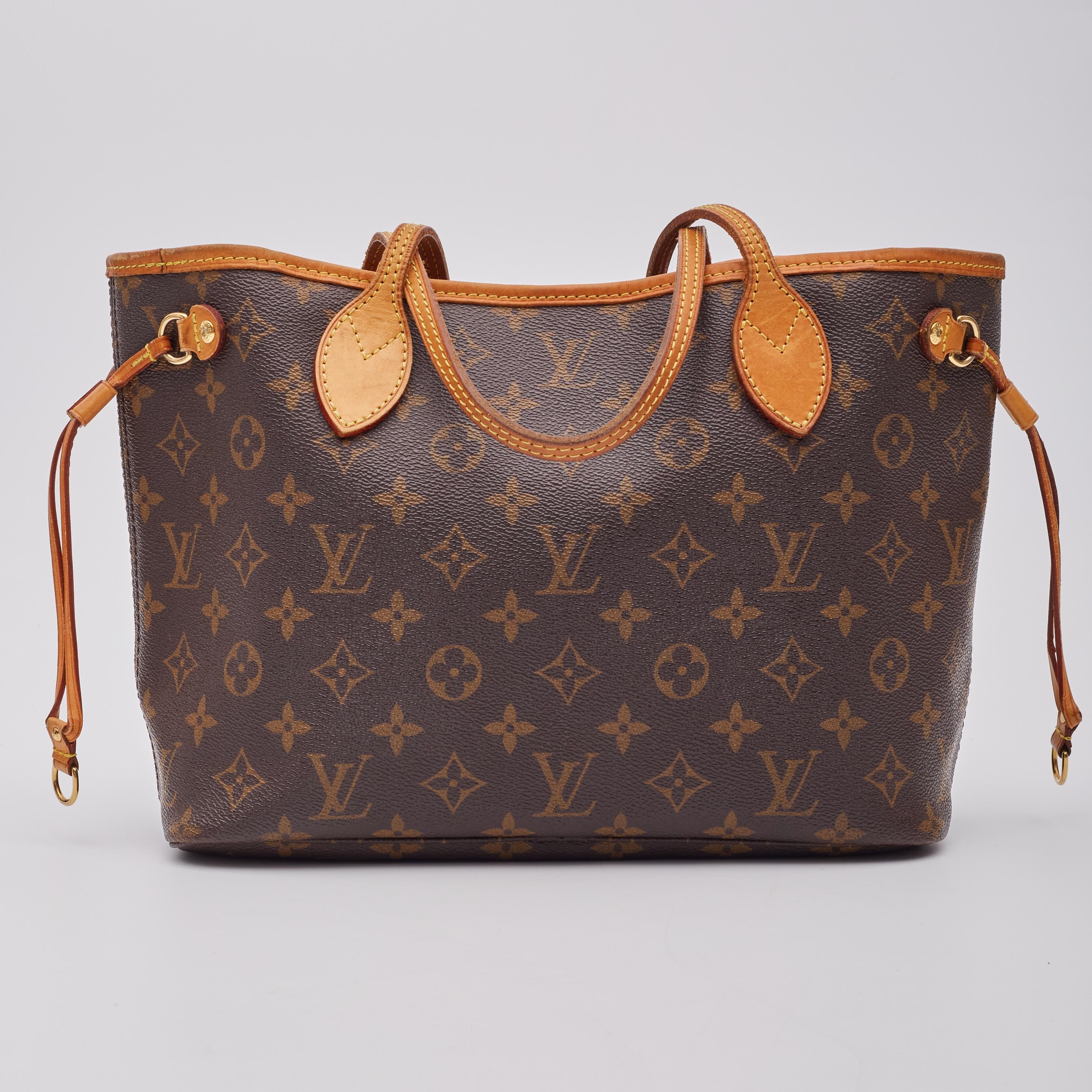 Women's Louis Vuitton Monogram Neverfull Tote Pm Discontinued For Sale