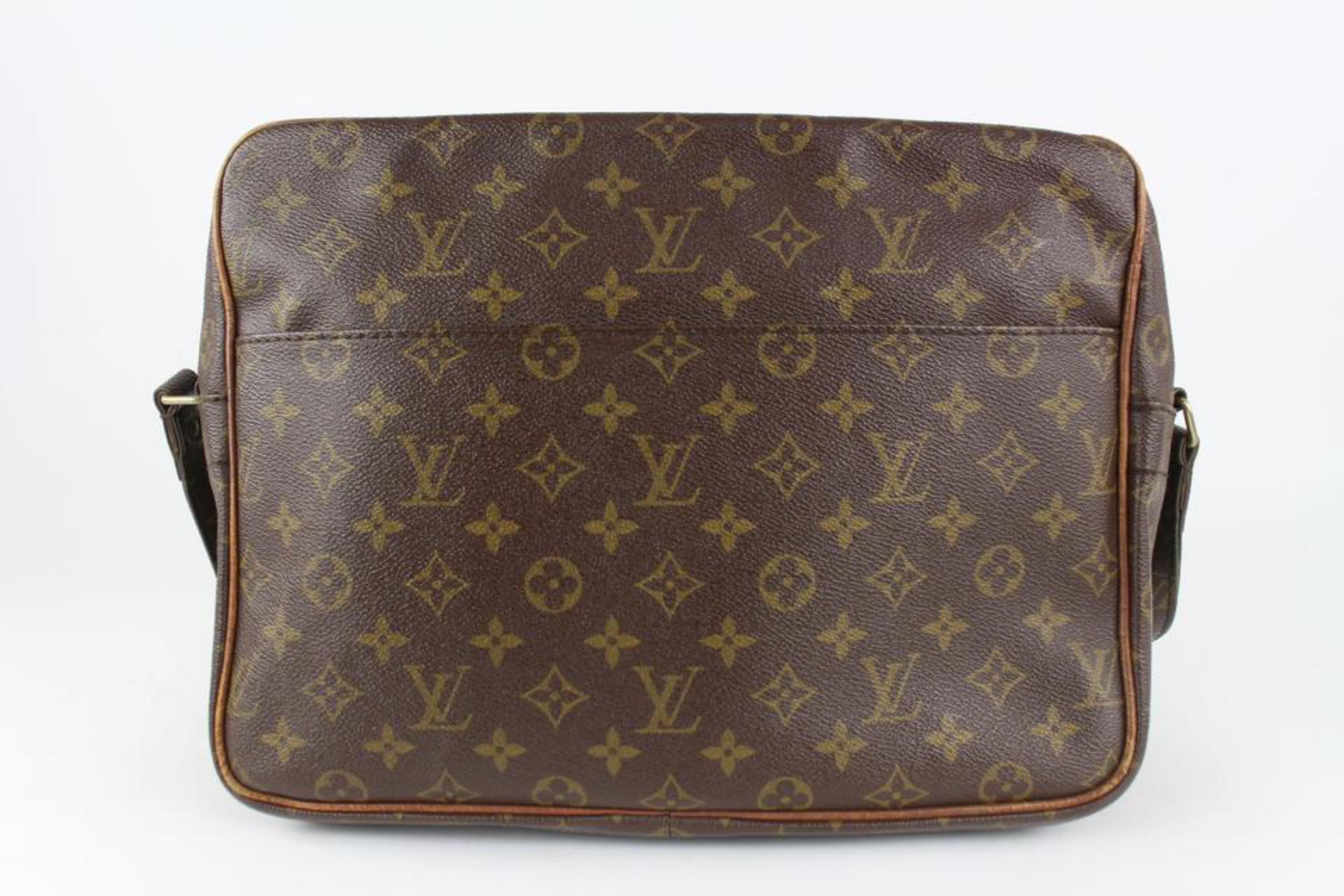 Louis Vuitton Monogram Nil Messenger Nile Bag 5LZ1021 In Fair Condition For Sale In Dix hills, NY