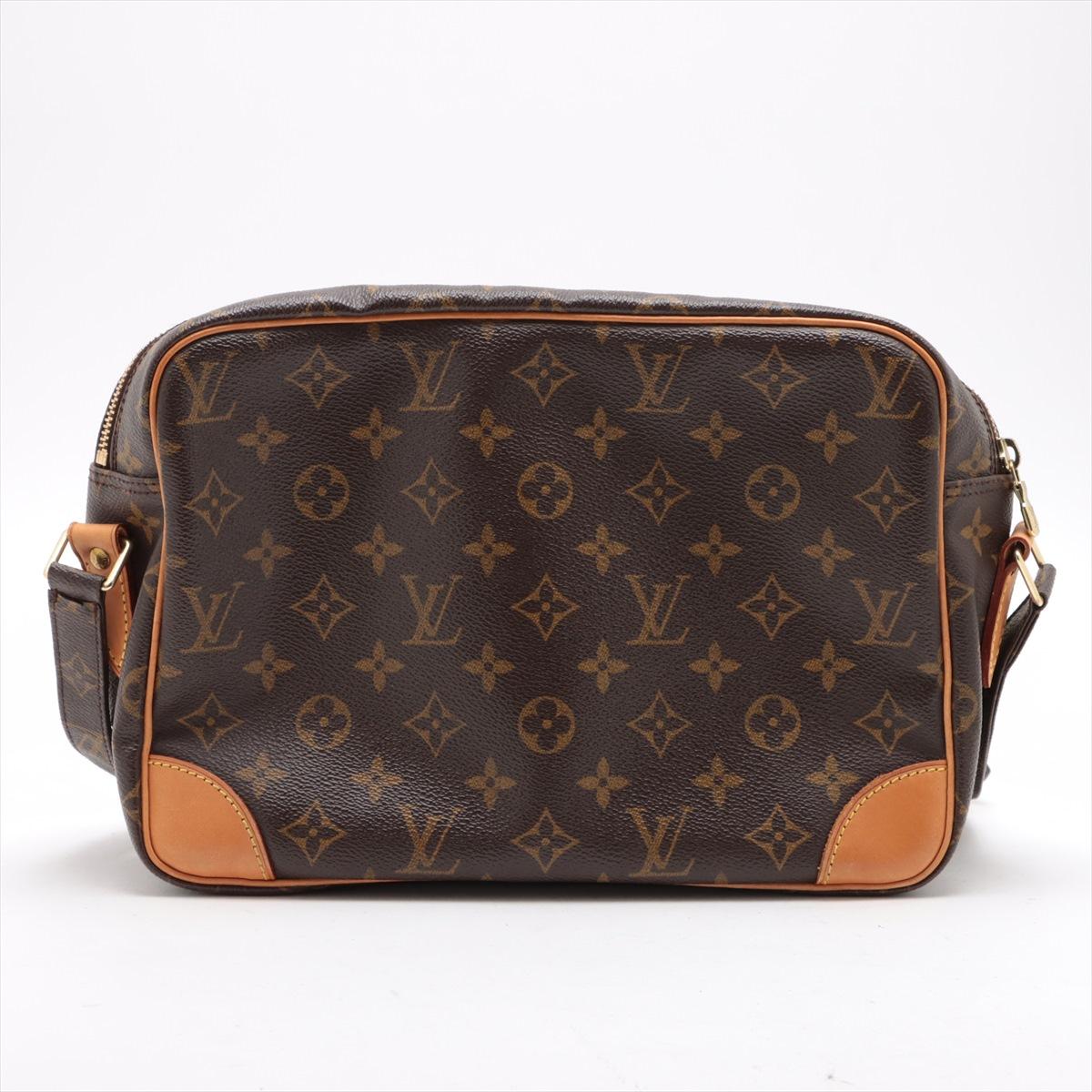 Black Louis Vuitton Monogram Nile Shoulder Bag