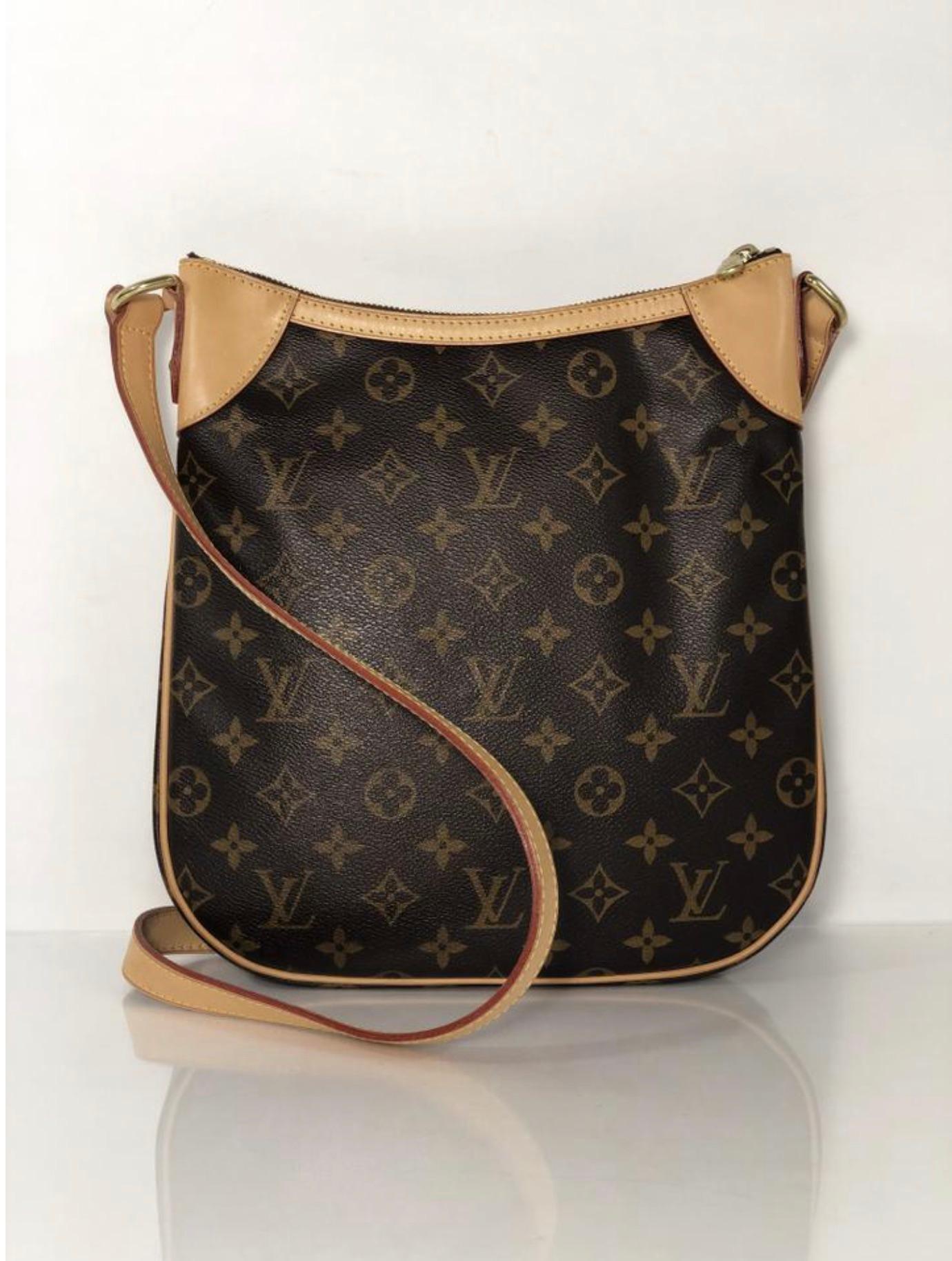  Louis Vuitton Monogram Odeon PM Crossbody Shoulder Handbag For Sale 1
