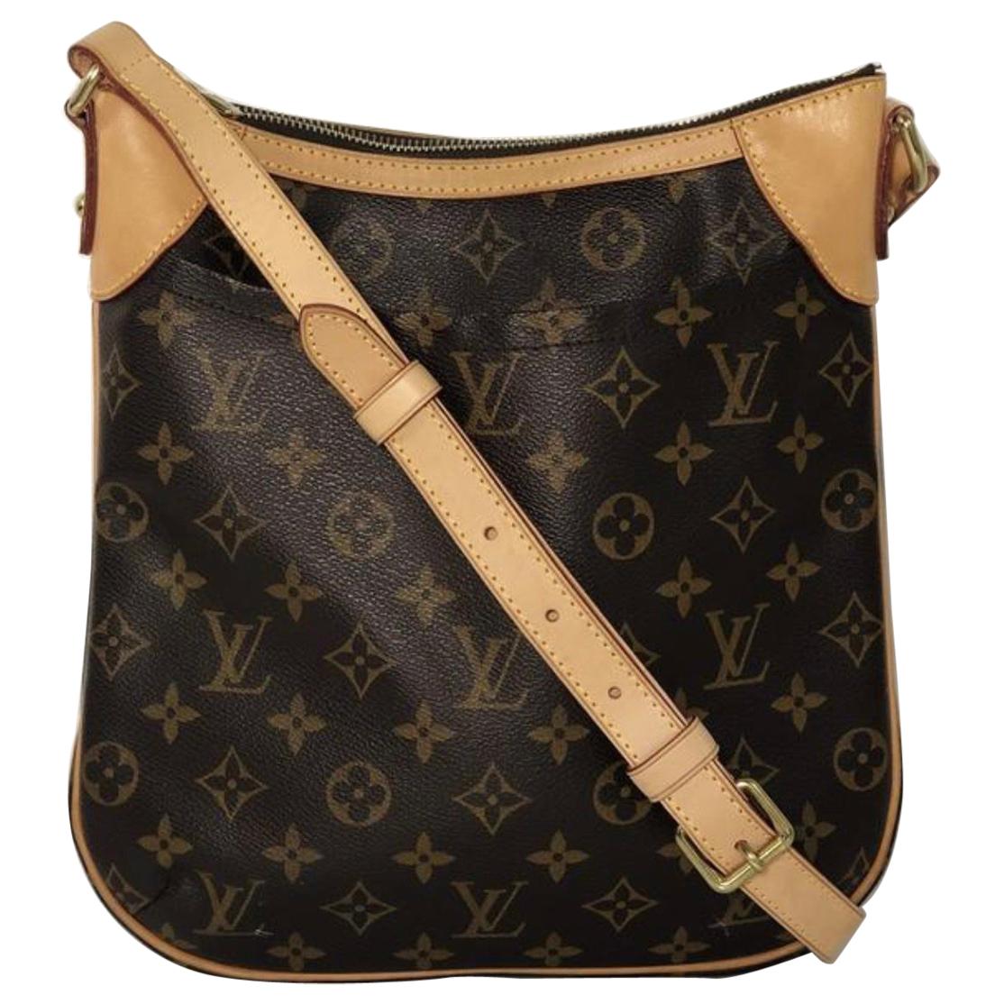  Louis Vuitton Monogram Odeon PM Crossbody Shoulder Handbag For Sale