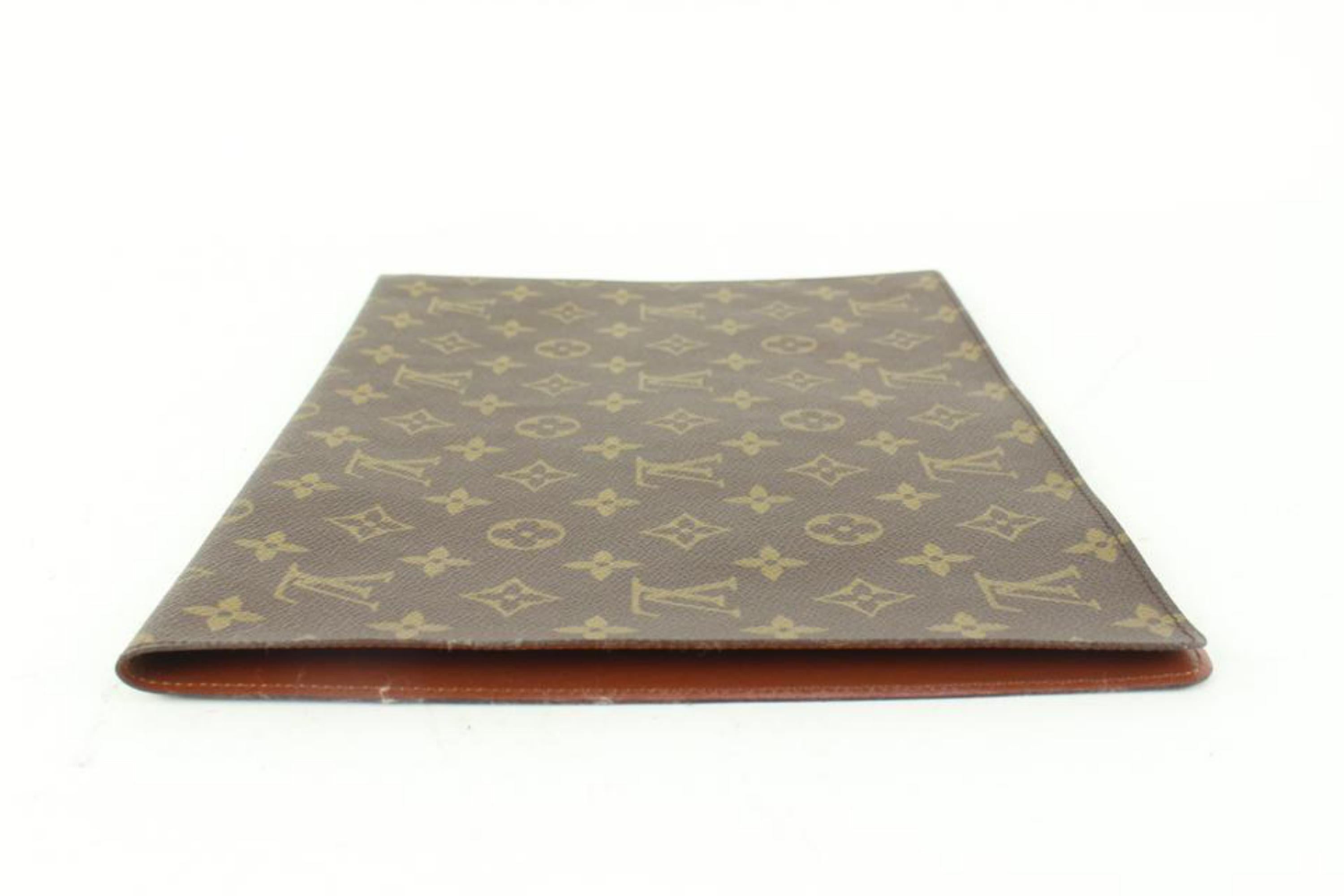 Louis Vuitton Monogram Offert Par Portfolio Clutch Folder 111lv15 1