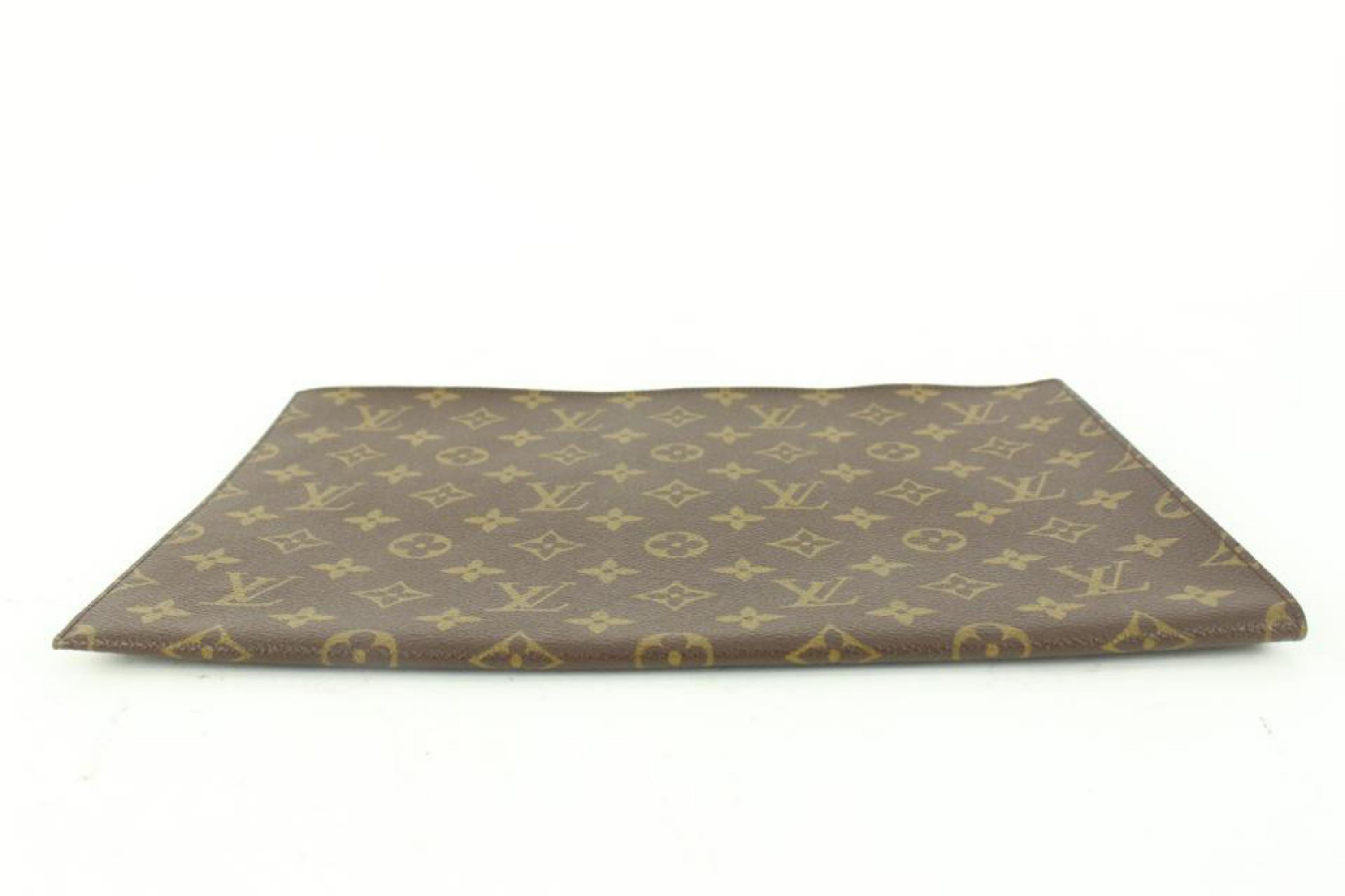 Louis Vuitton Monogram Offert Par Portfolio Clutch Folder 111lv15 3