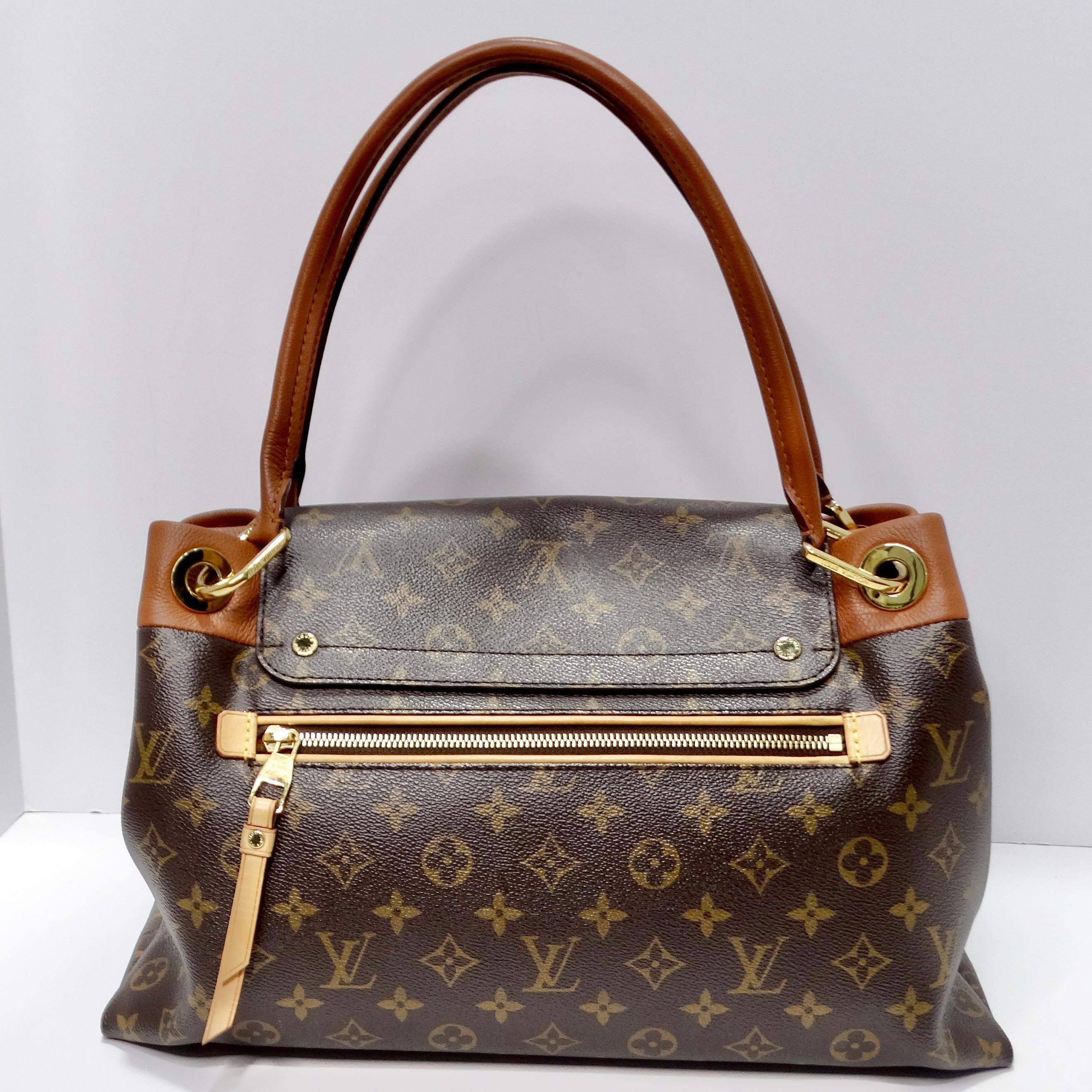 Louis Vuitton Monogram Olympe Havane Handbag For Sale 2
