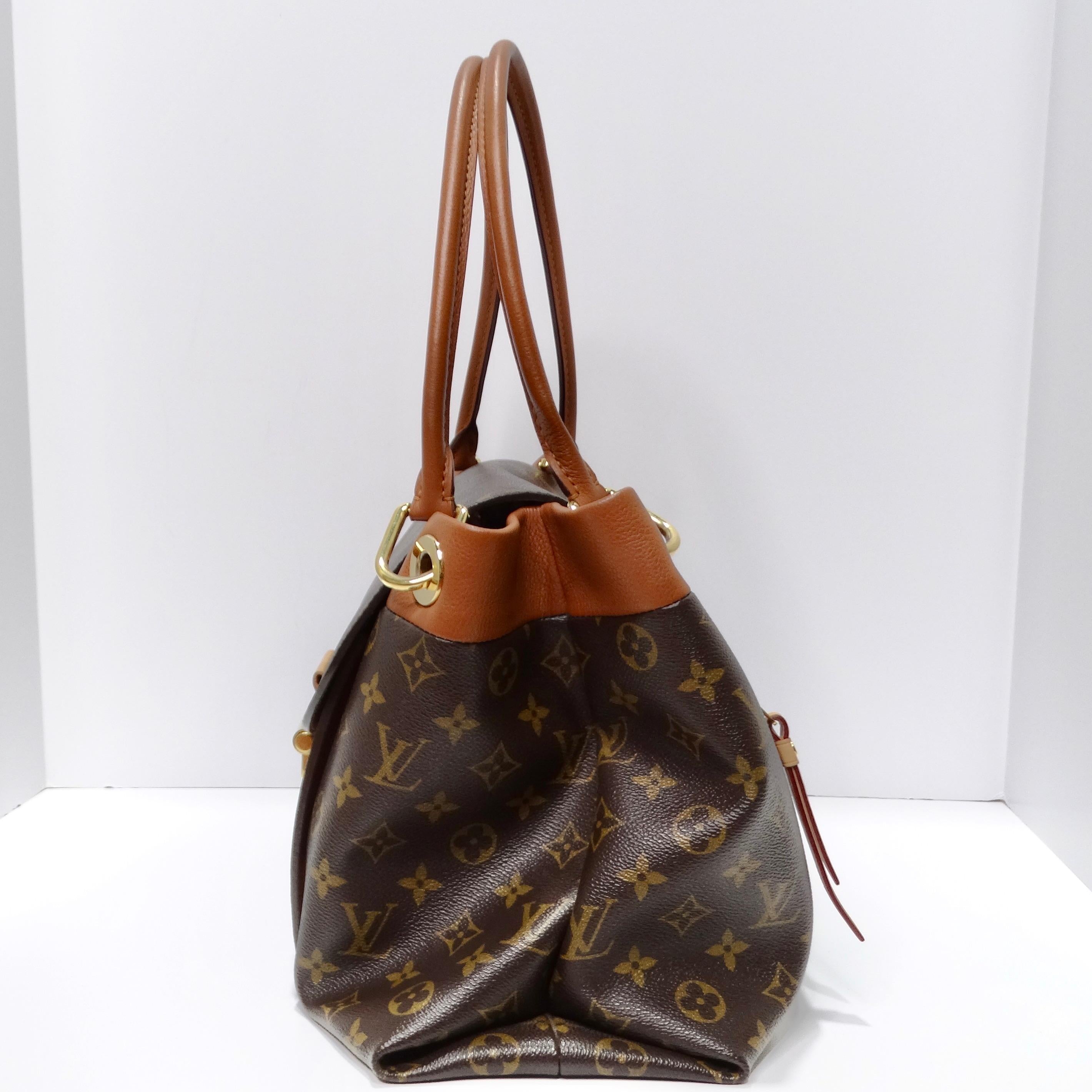 Louis Vuitton Monogram Olympe Havane Handbag For Sale 5