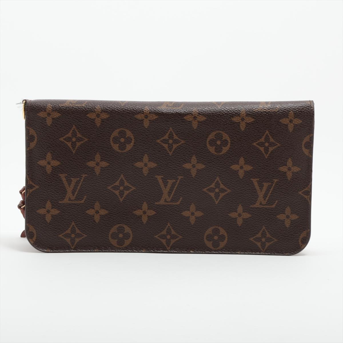 The Louis Vuitton Monogram Organizer Insolite is an exquisite and functional accessory designed to enhance your everyday life with a touch of luxury. Crafted in the iconic Monogram canvas, the organizer reflects Louis Vuitton's commitment to