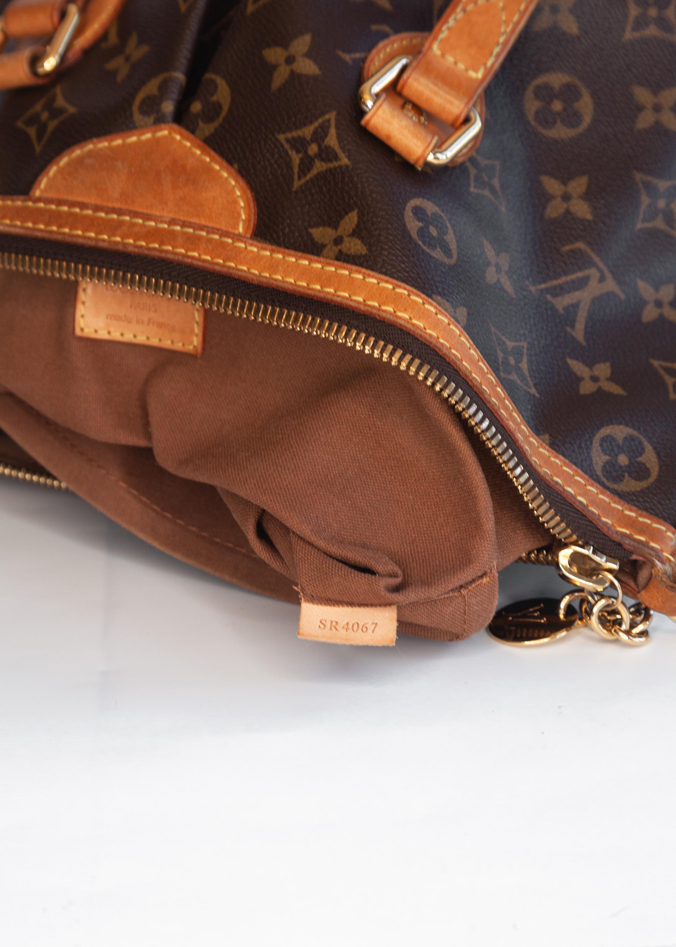 Black Louis Vuitton Monogram Palermo PM Handbag Purse For Sale