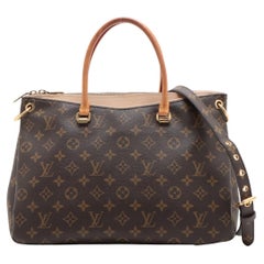 Louis Vuitton Monogrammierte Pallas Beige MM