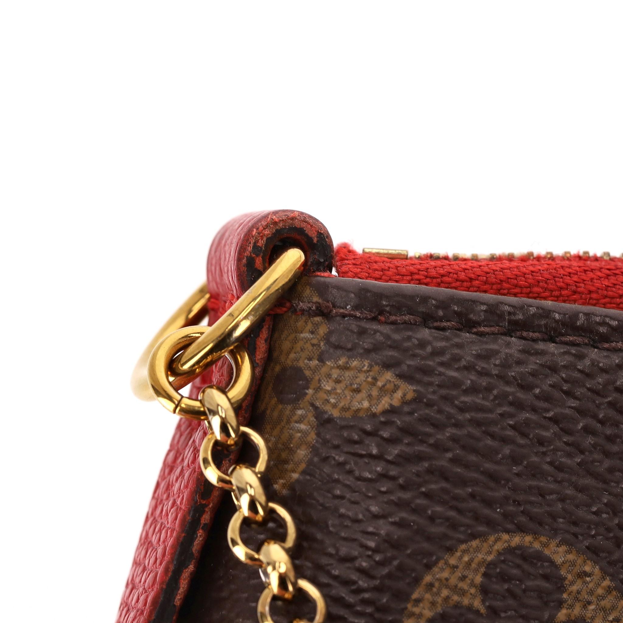 Louis Vuitton pochette Pallas monogrammée 9