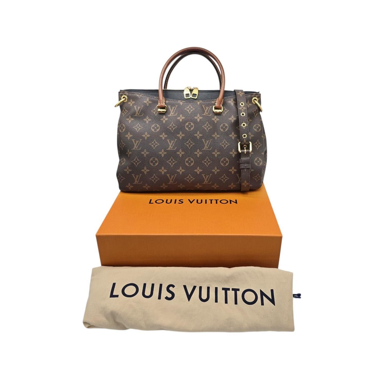 Louis Vuitton Monogram Pallas MM Shoulder Bag en venta 4