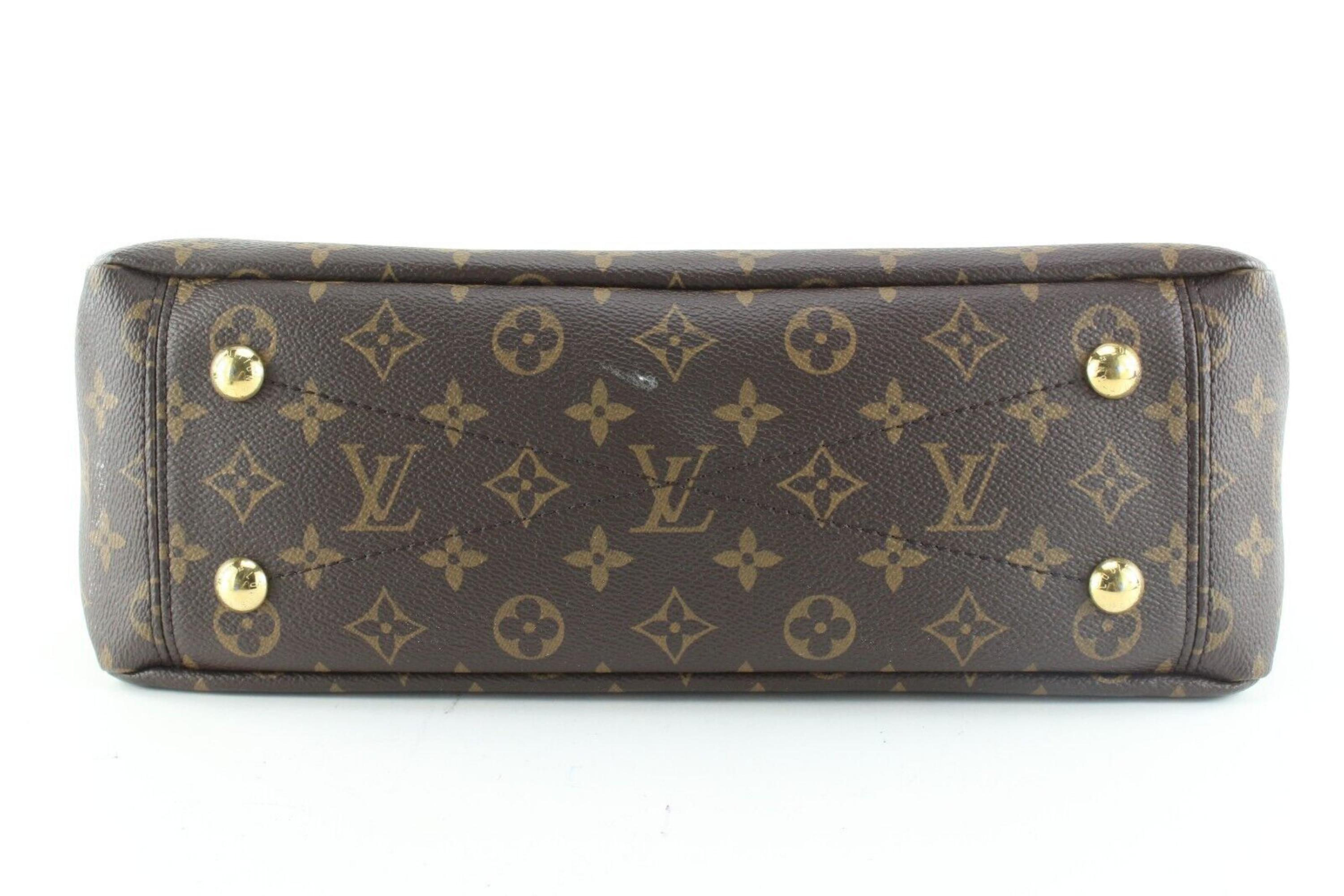 Louis Vuitton Monogram Pallas Shopper Dune Leather Chain Bag 4LK0502 In Good Condition For Sale In Dix hills, NY