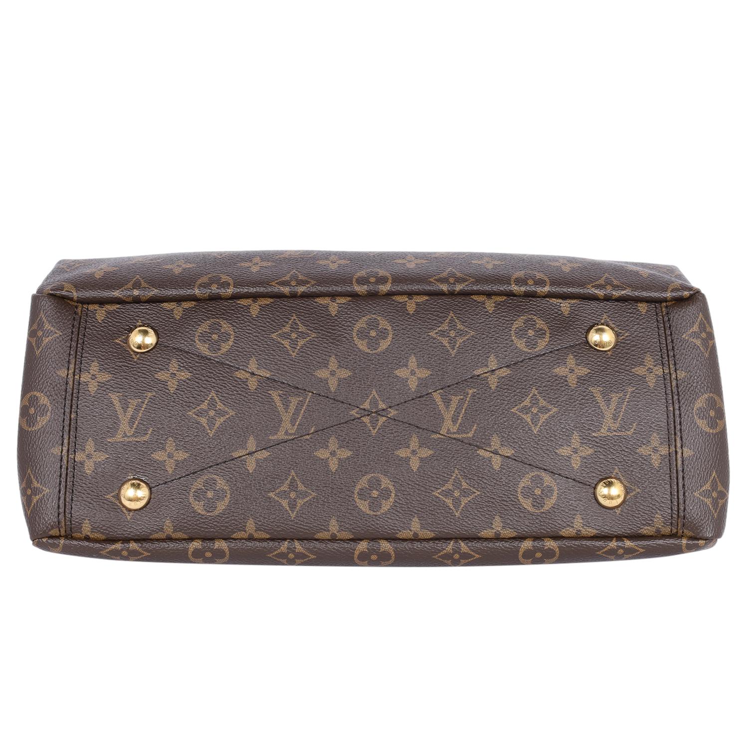 Louis Vuitton Monogram Pallas Shoulder Bag Orange 6