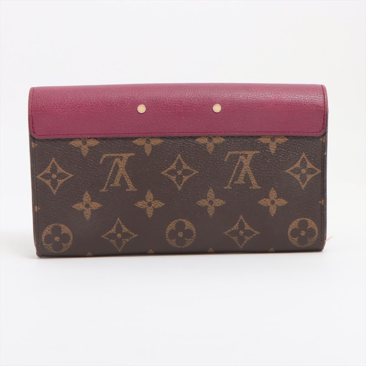 Portafoglio Louis Vuitton Monogram Pallas Uva In condizioni buone a Humacao, PR