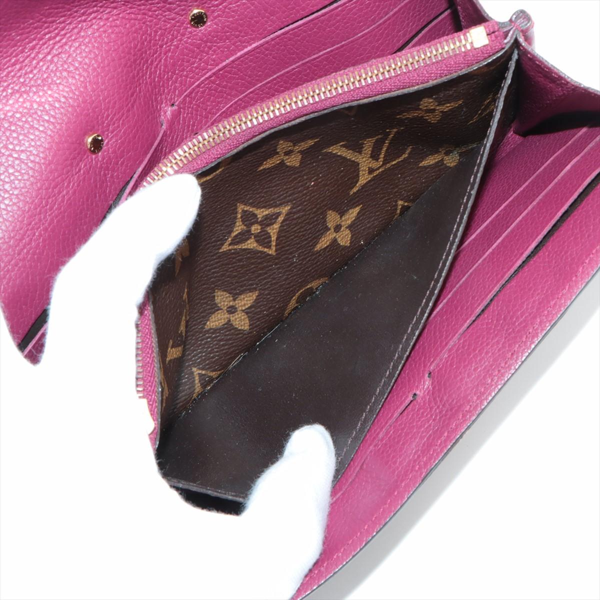 Portafoglio Louis Vuitton Monogram Pallas Uva 2