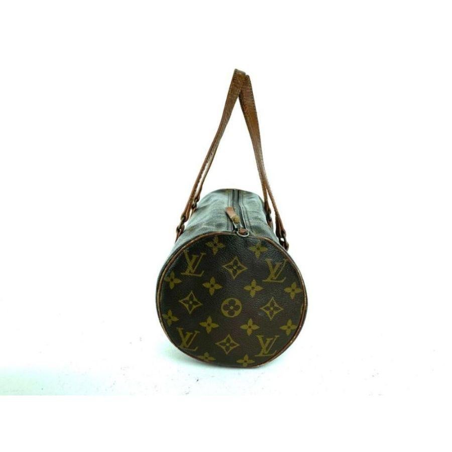 Louis Vuitton Monogram Papilloin Cylinder 2LVA1116   In Fair Condition For Sale In Dix hills, NY