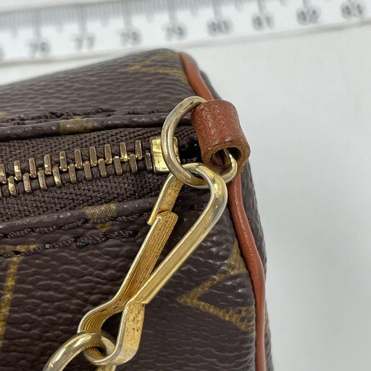 Louis Vuitton Monogram Papillon 16 Super Mini Handbag Canvas 9