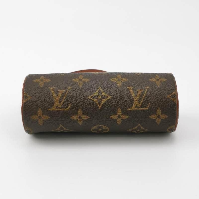 Black Louis Vuitton Monogram Papillon 16 Super Mini Handbag Canvas