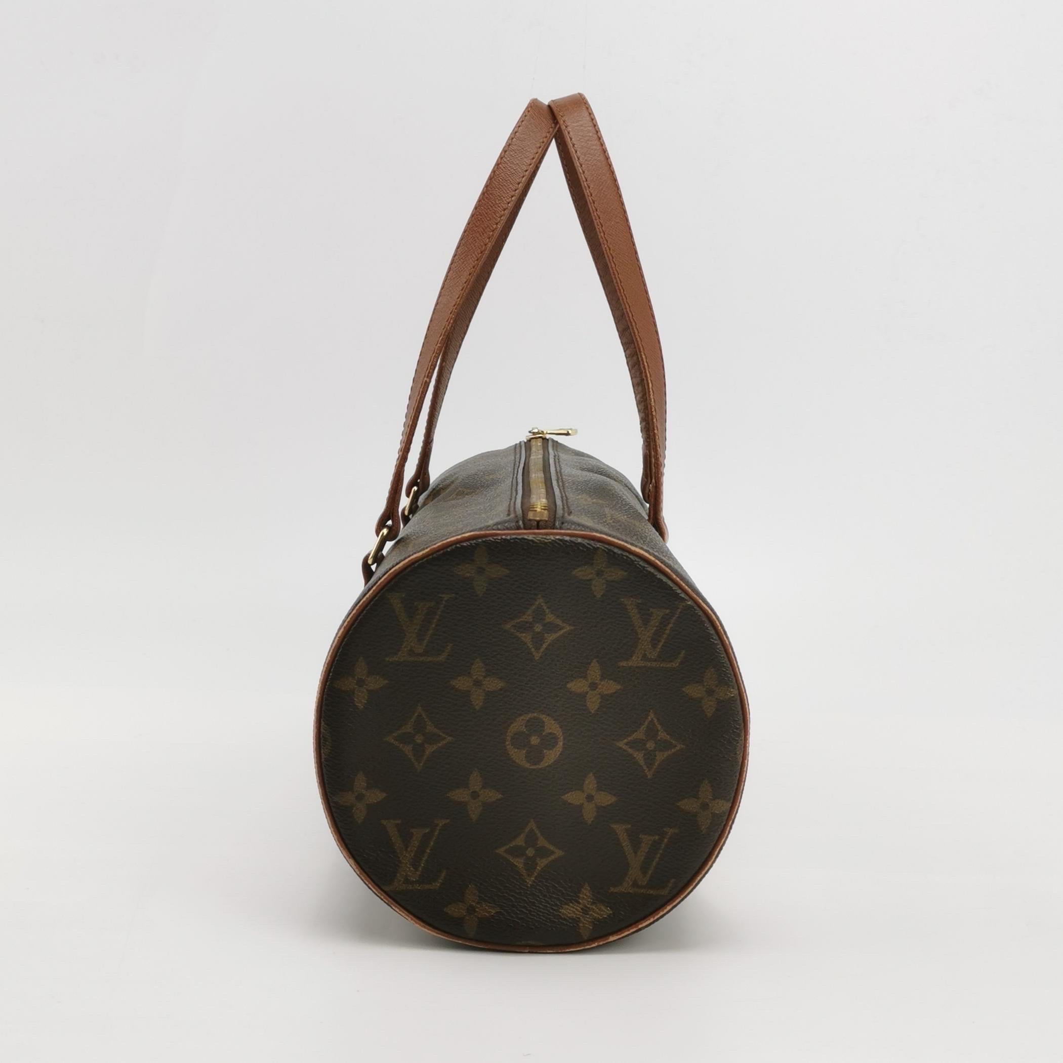 Louis Vuitton Monogram Papillon 31 Groß und Mini Handtasche Canvas Damen im Angebot