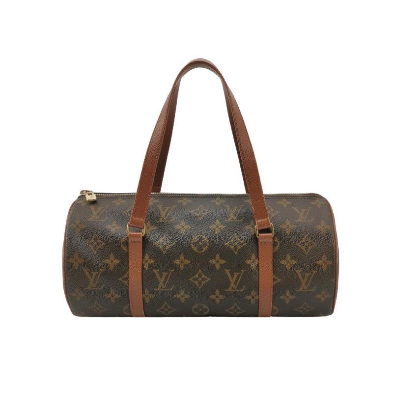 Louis Vuitton Monogram Papillon 31 Large Handbag Canvas

  
  CONDITION: VERY GOOD
  
  
  
  This is a preloved item that shows moderate signs of wear on the leather trim and handles, hardware, and interior. Rubbing on the edges, the leather is