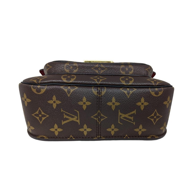 Passy cloth crossbody bag Louis Vuitton Brown in Cloth - 21703016