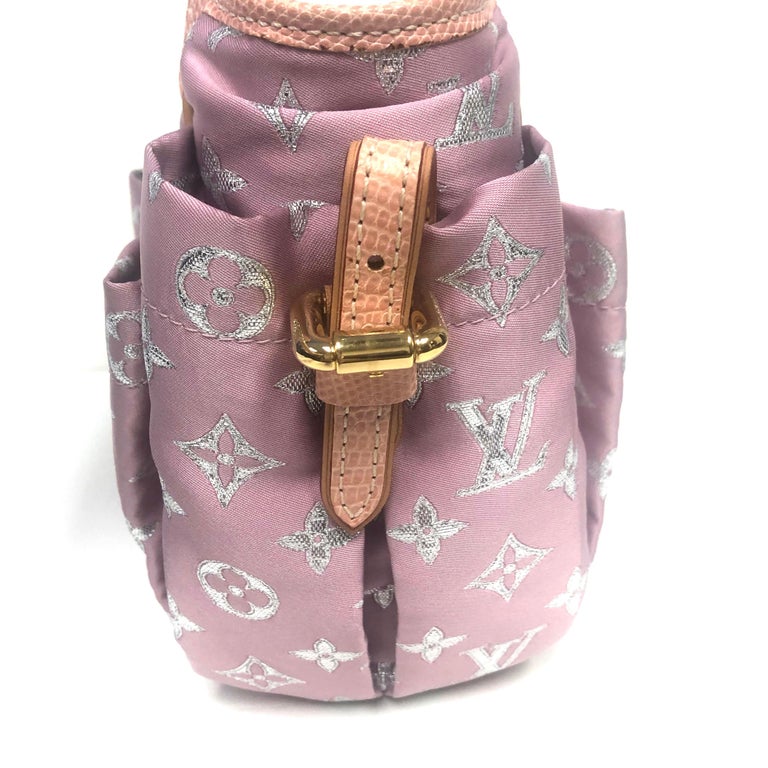LOUIS VUITTON Monogram Pastel Glitter Cabas Tote Bag Pink at 1stDibs