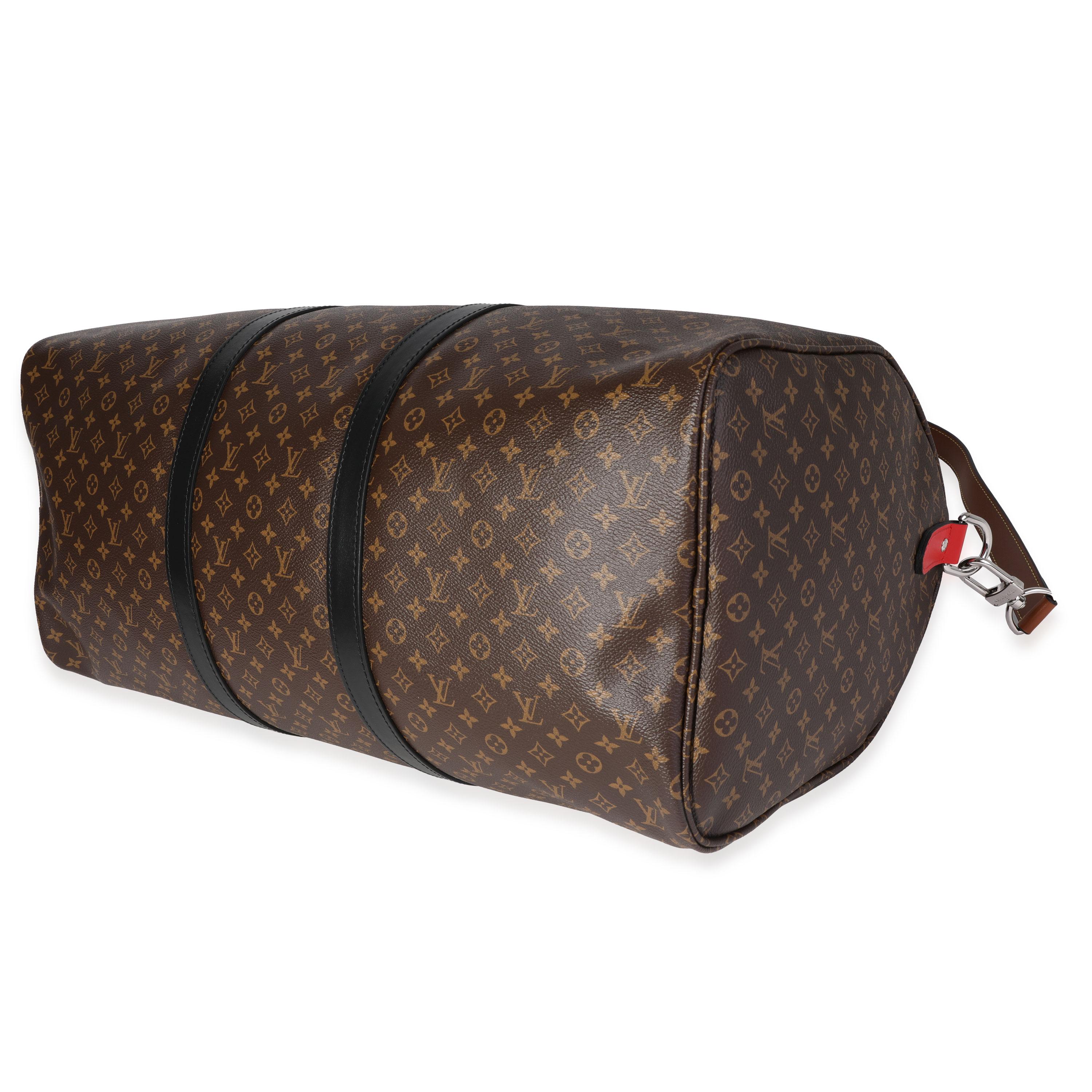 Louis Vuitton Monogram Patchwork Keepall Bandoulière 50 In Excellent Condition In New York, NY